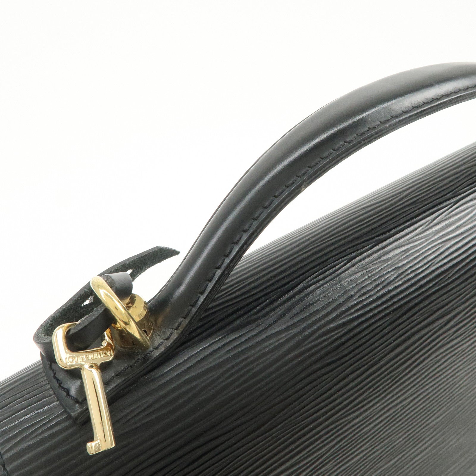 Louis Vuitton Epi Monceau 2Way Shoulder Bag Hand Bag Noir M52122