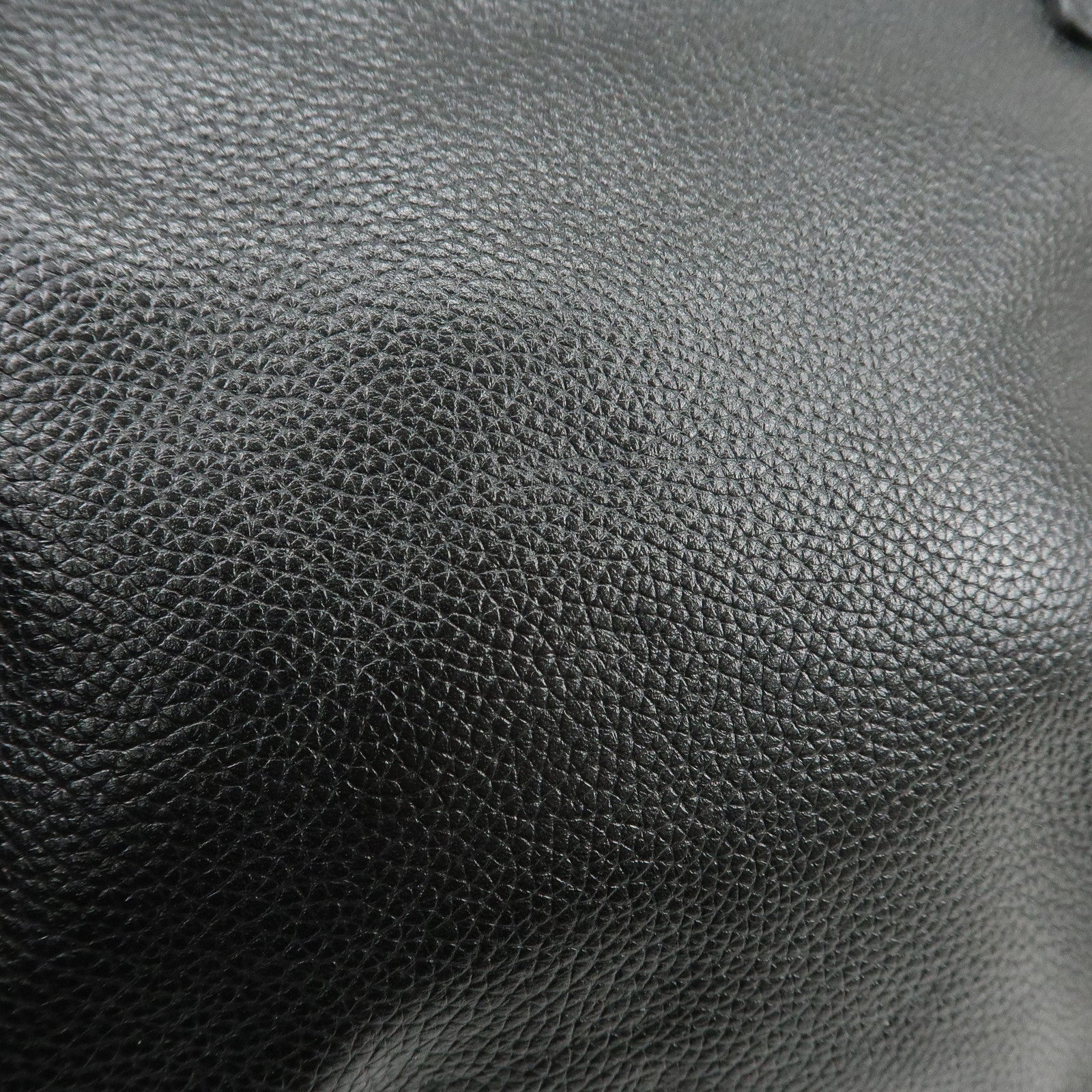 CHANEL 2.55 Caviarskin Executive Tote Bag Hand Bag Black