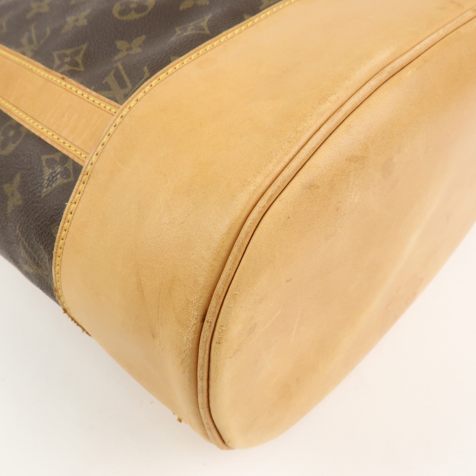 Louis Vuitton Monogram Randonnee GM Shoulder Bag Brown M42244