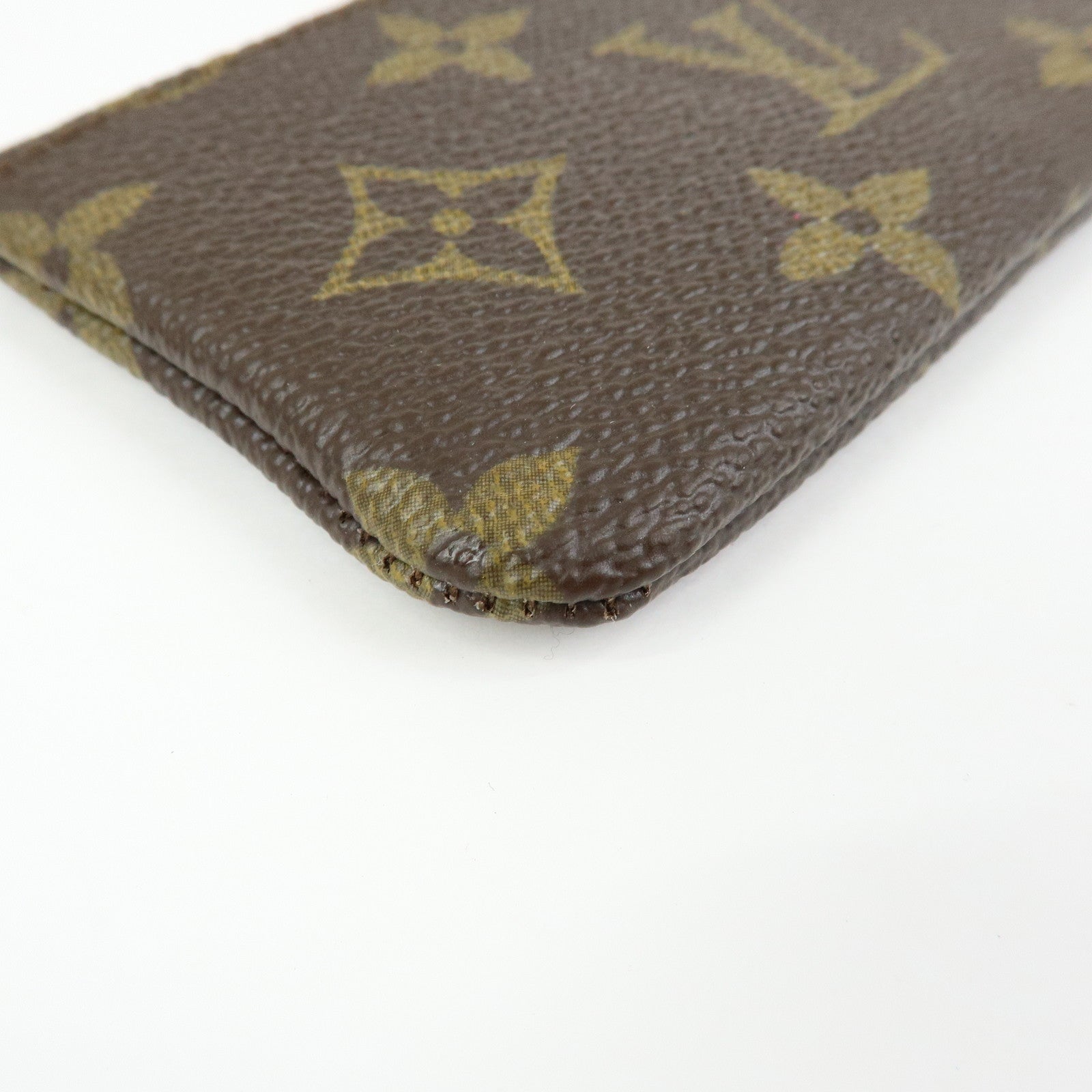 Louis Vuitton Monogram Pochette Cles Coin Case Key Case M62650