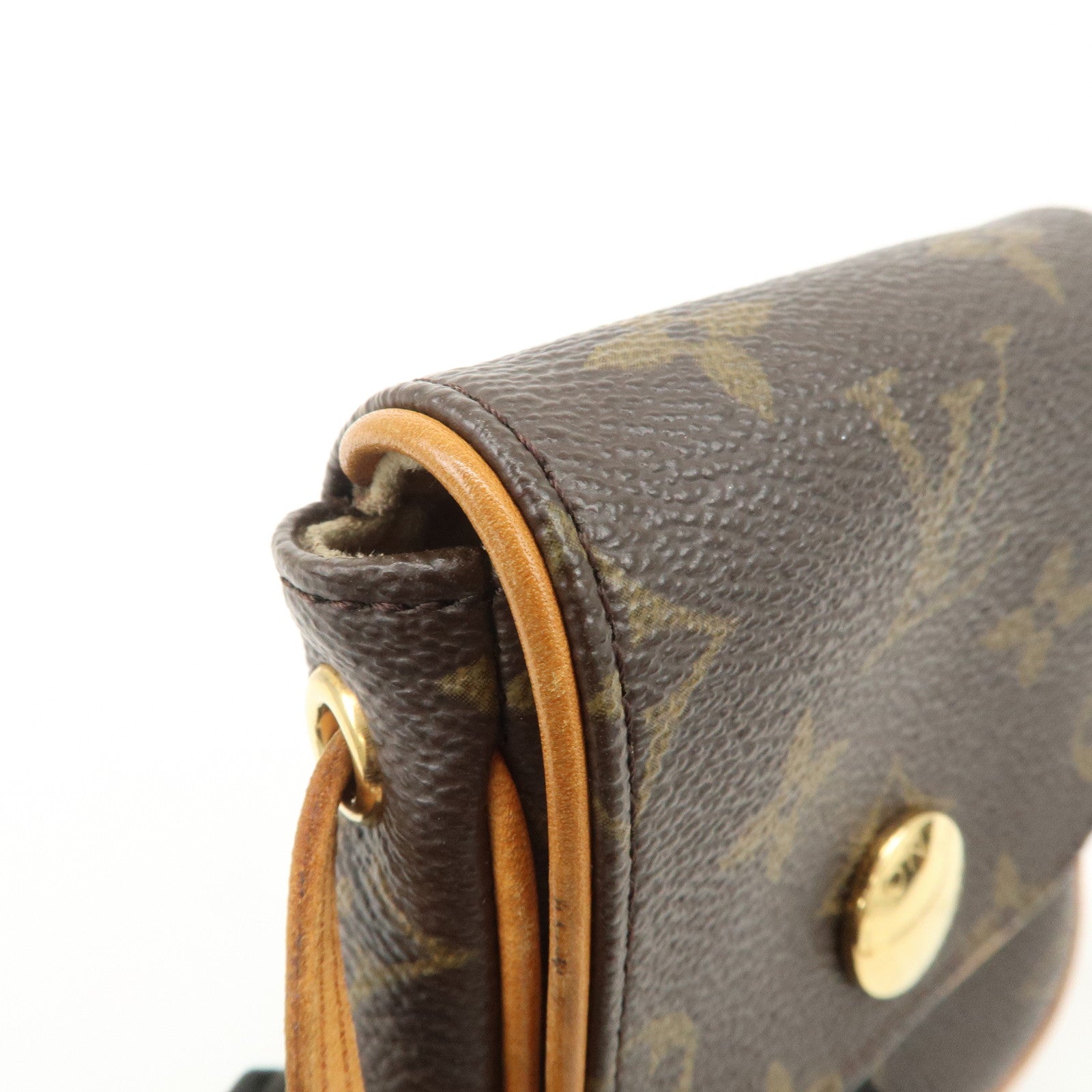 Louis Vuitton Monogram Pochette Cancun Shoulder Bag Pouch M60018