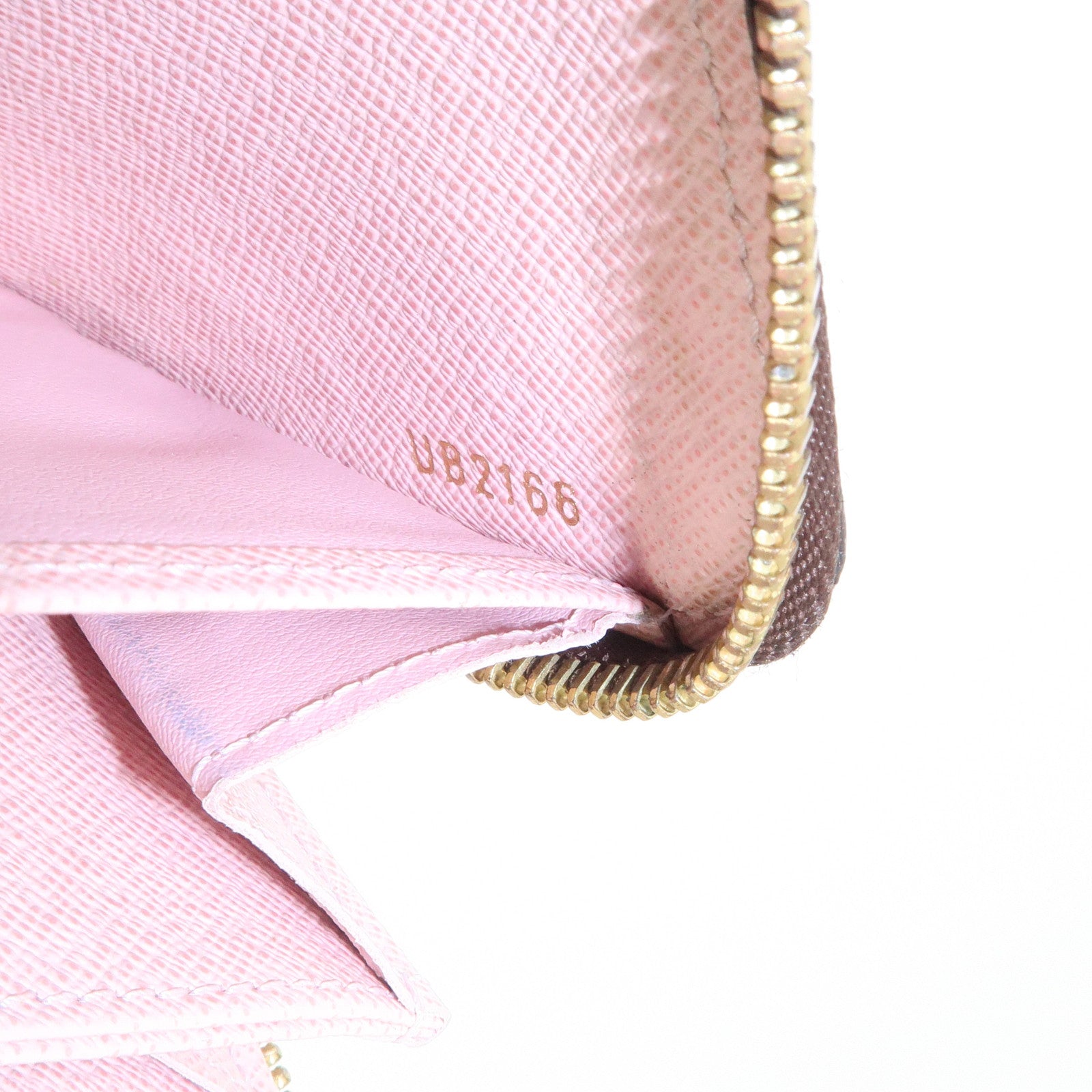 Louis Vuitton Monogram Zippy Long Wallet Rose Ballerine M41894