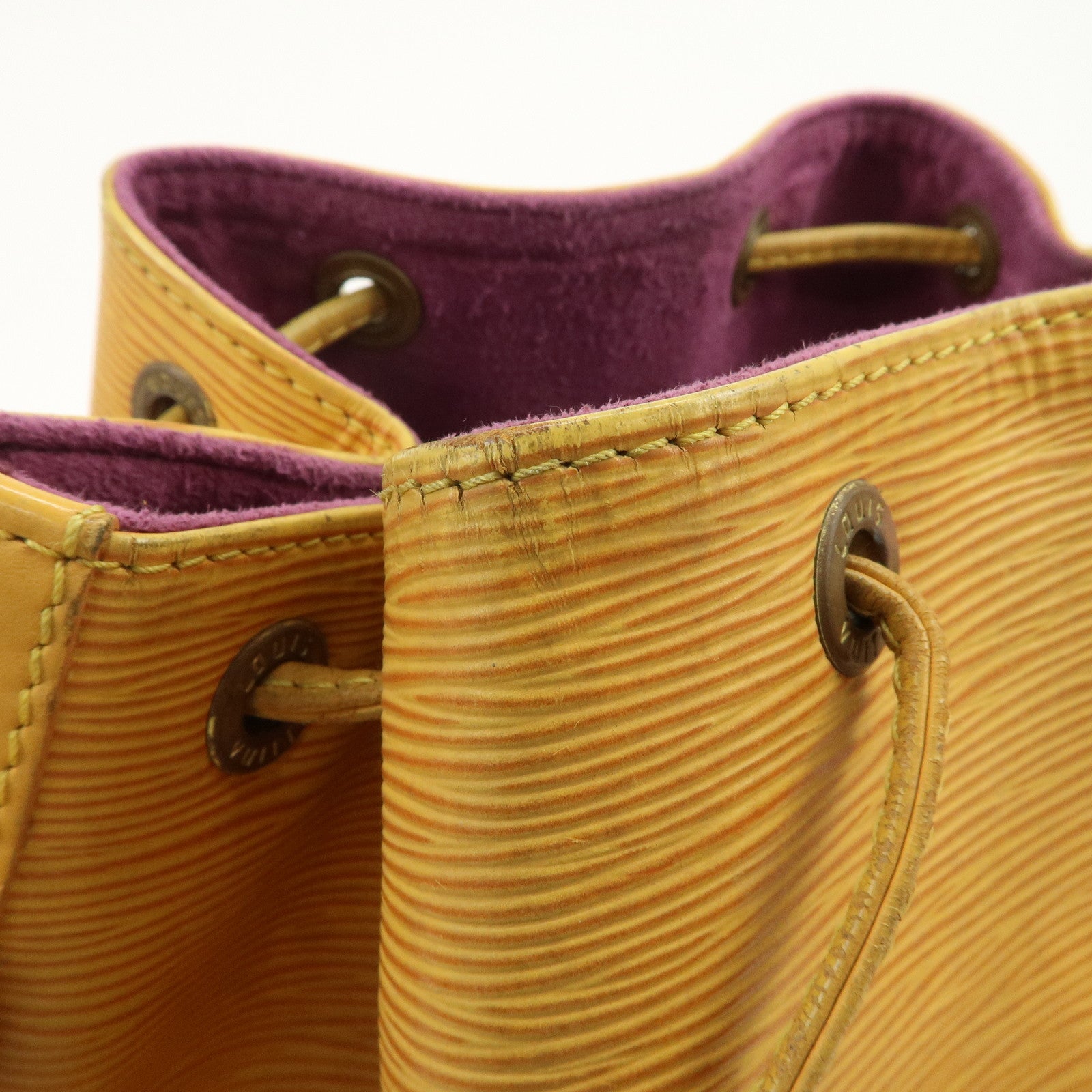 Louis Vuitton Epi Noe Leather Shoulder Bag Tassili Yellow M44009