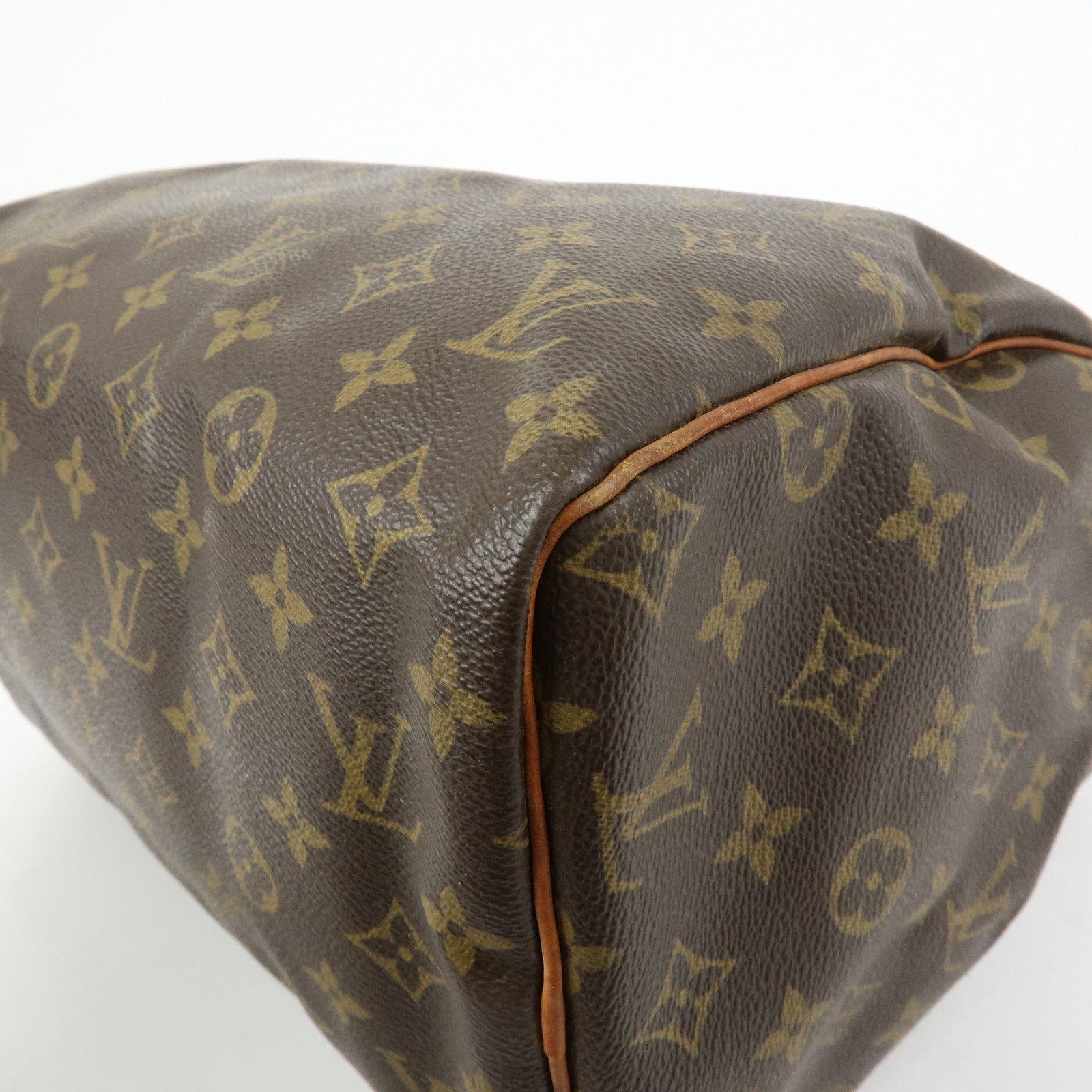 Louis Vuitton Monogram Speedy 30 Boston Bag Hand Bag Brown M41526