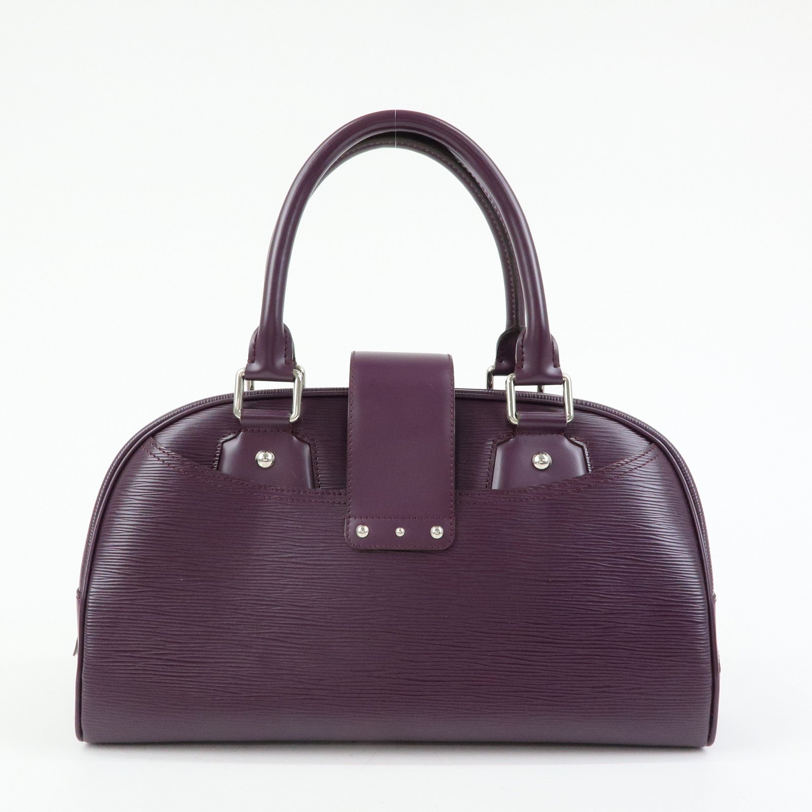 Louis Vuitton Epi Bowling Montaigne GM Hand Bag Cassis M5931K