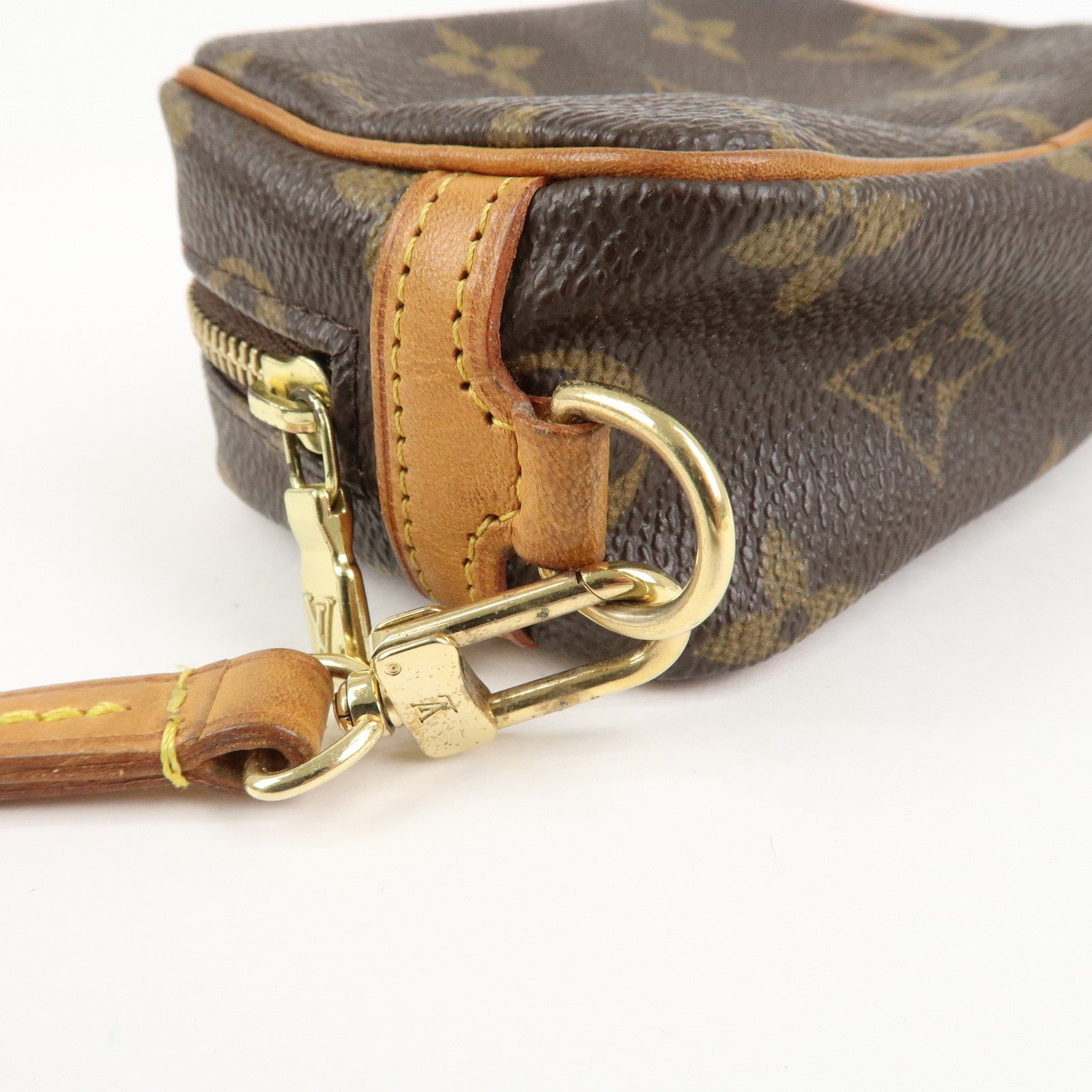 Louis Vuitton Monogram Trousse Wapity Pouch Camera Case M58030 Used