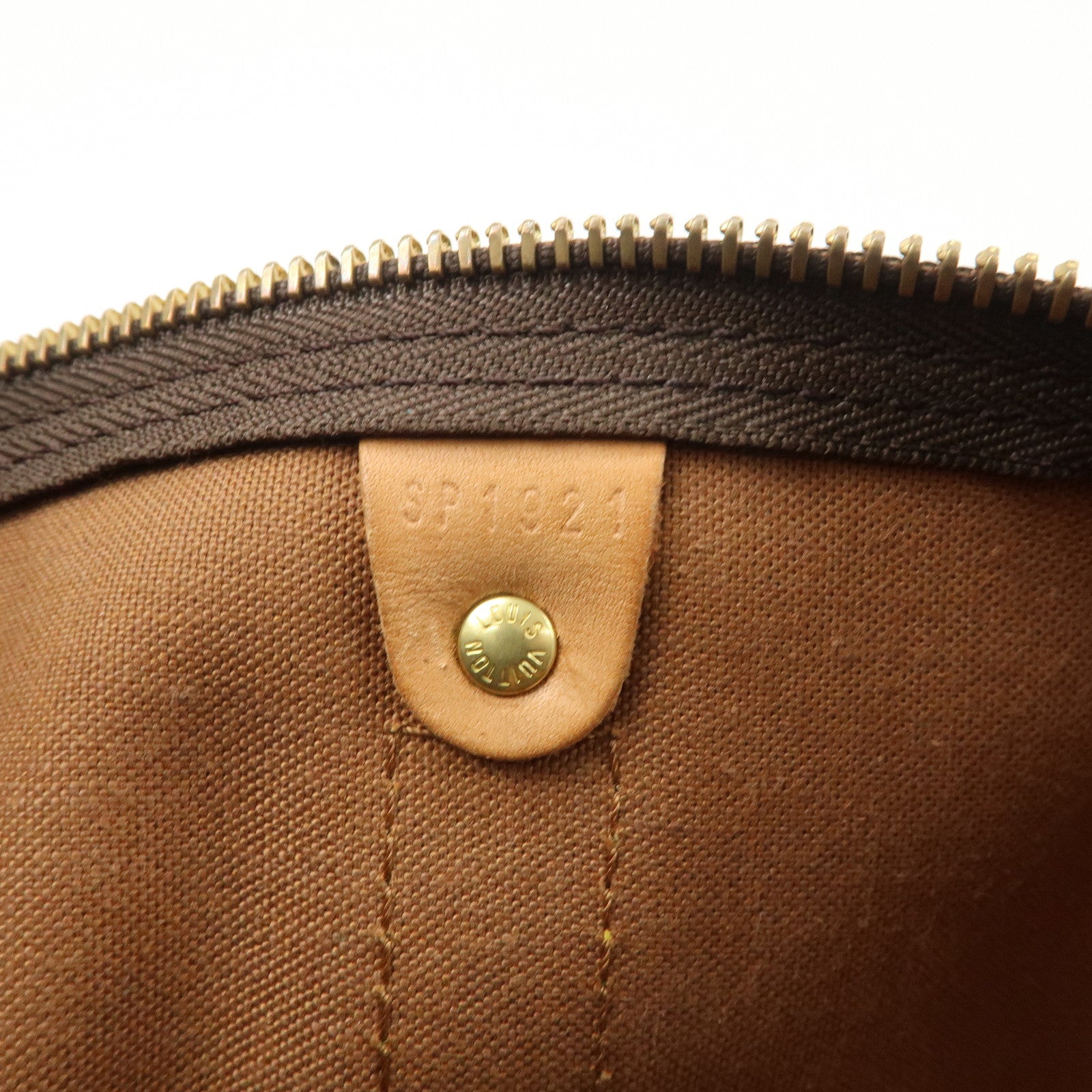 Louis Vuitton Keep All Bandouliere 55 Boston Bag Brown M56714