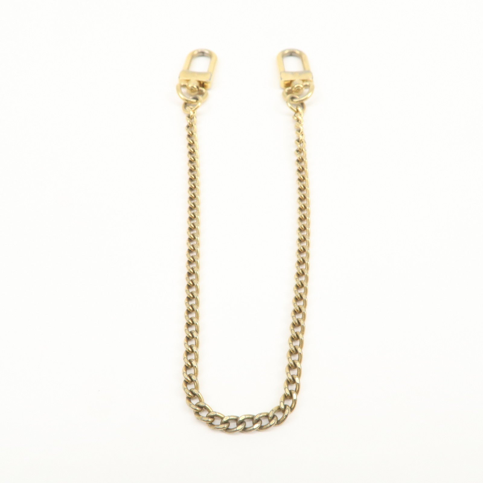 Louis Vuitton Porte Cles Swing Metal Bag Charm Key Chain Gold