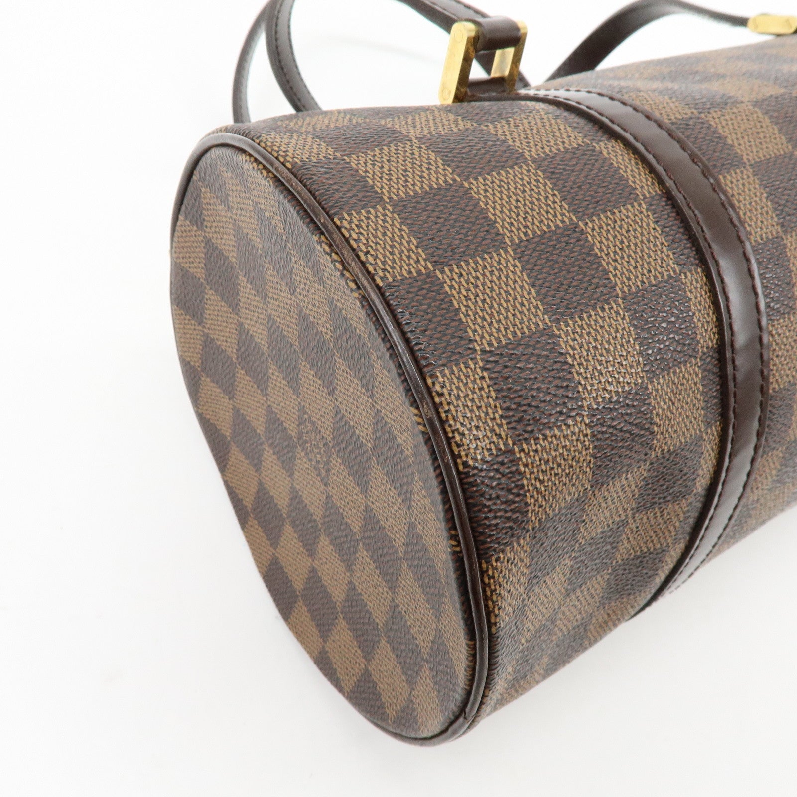 Louis Vuitton Damier Ebene Papillon 30 Hand Bag Brown N51303