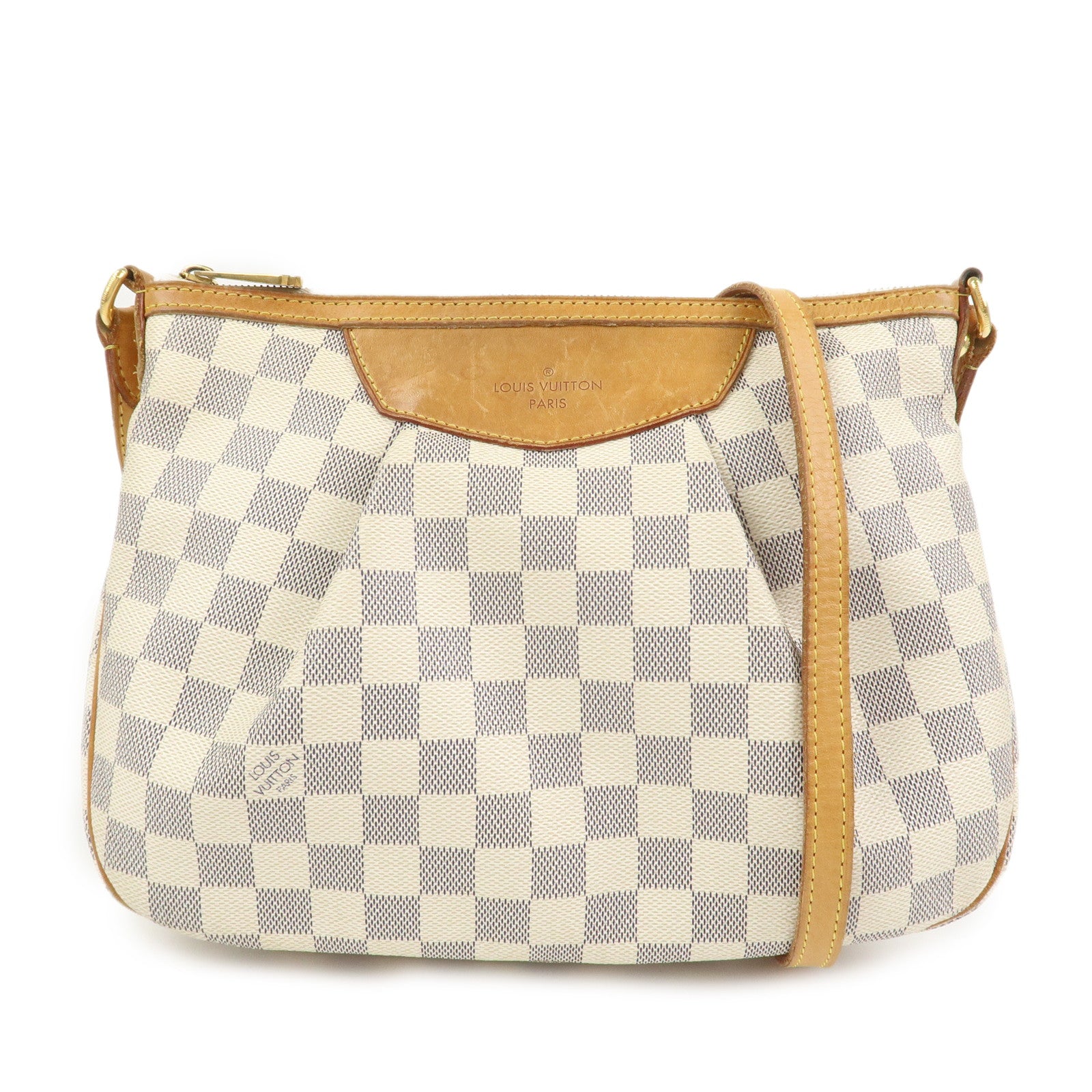 Louis Vuitton Damier Azur Siracusa PM Shoulder Bag M41113