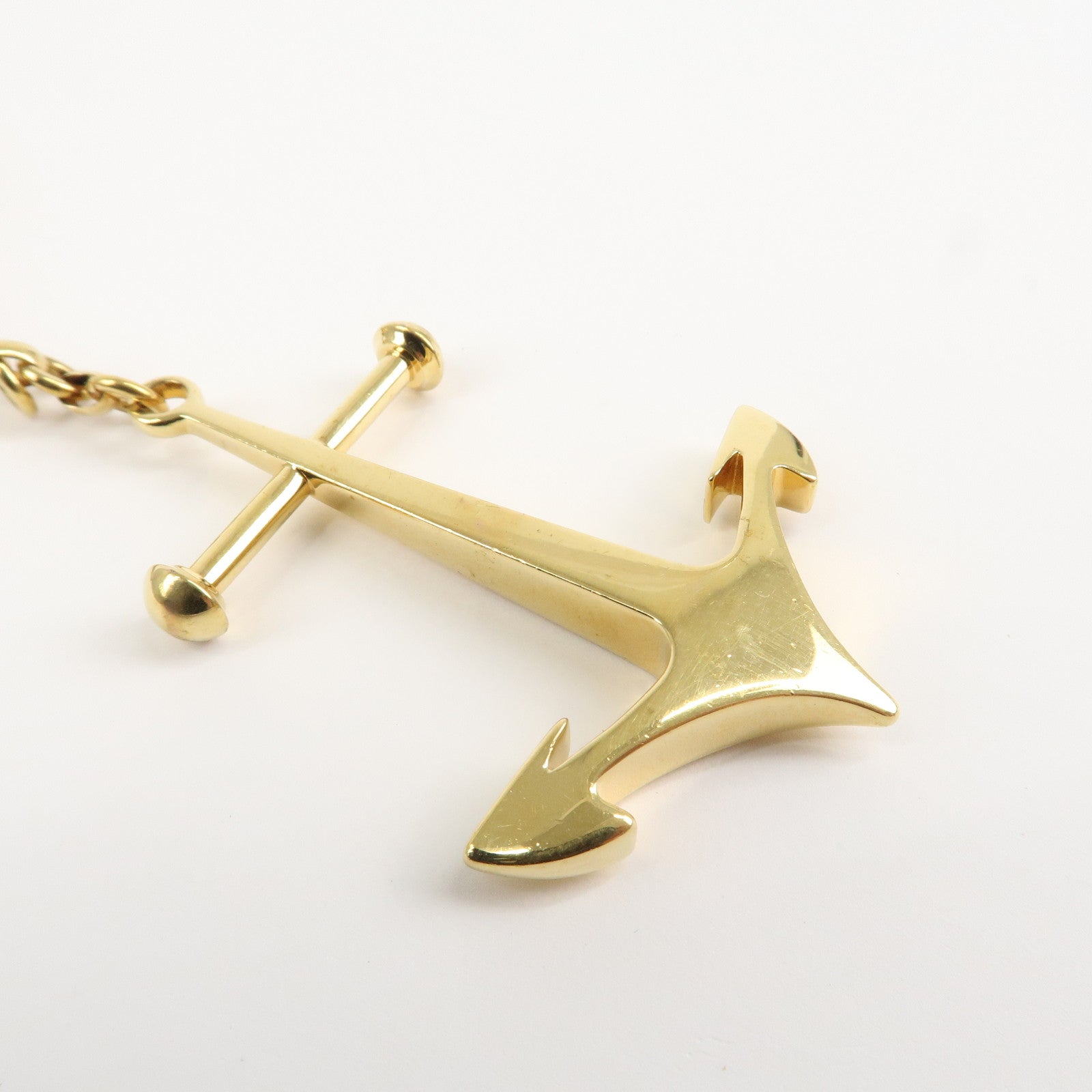 Louis Vuitton Monogram Porte Cles Marine Anchor Swim Ring Charm M66141 Used