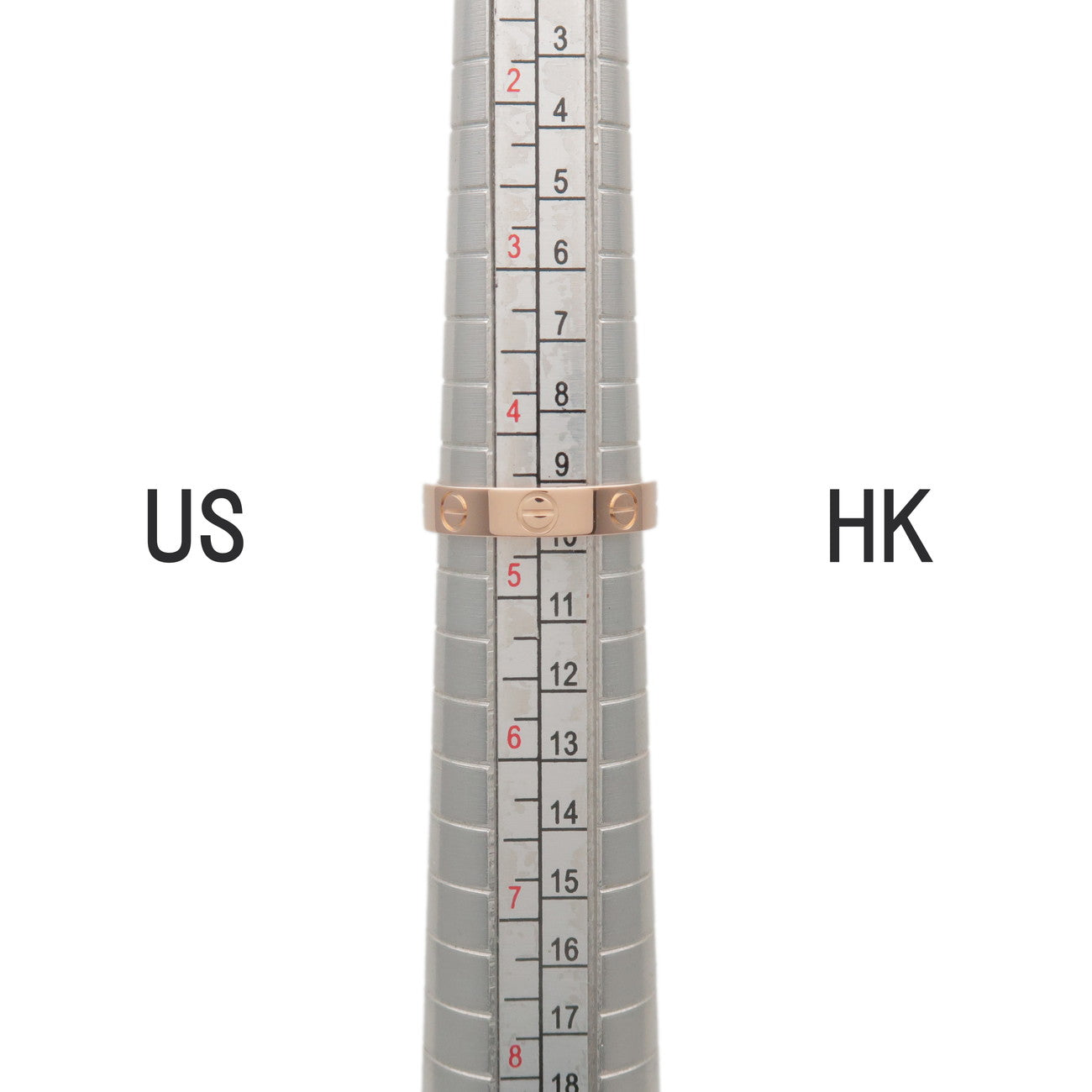 Cartier Mini Love Ring K18 750PG Rose Gold #48 US4.5 EU48 HK9.5