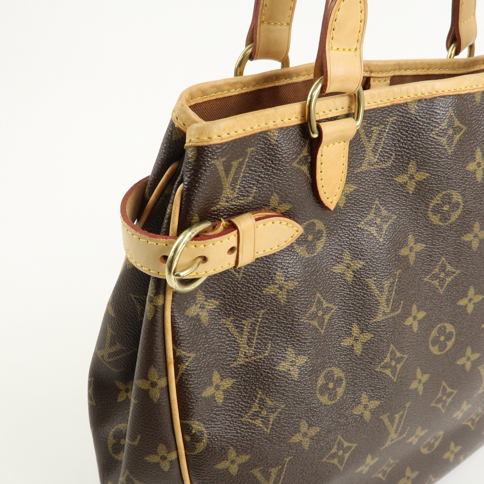 Louis Vuitton Monogram Canvas Batignolles Vertical Tote Bag M51153 Used