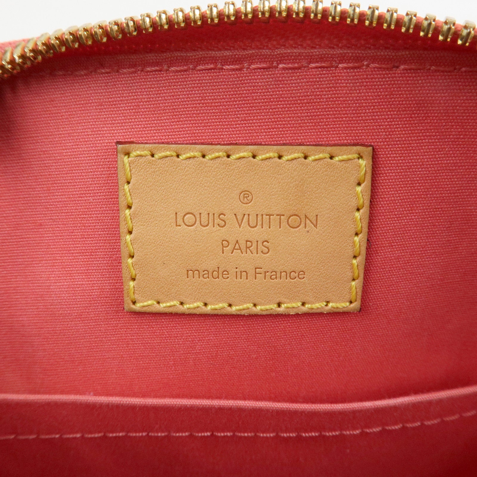 Louis Vuitton Monogram Vernis Alma BB 2Way Bag Hand Bag Rose Rich M90259
