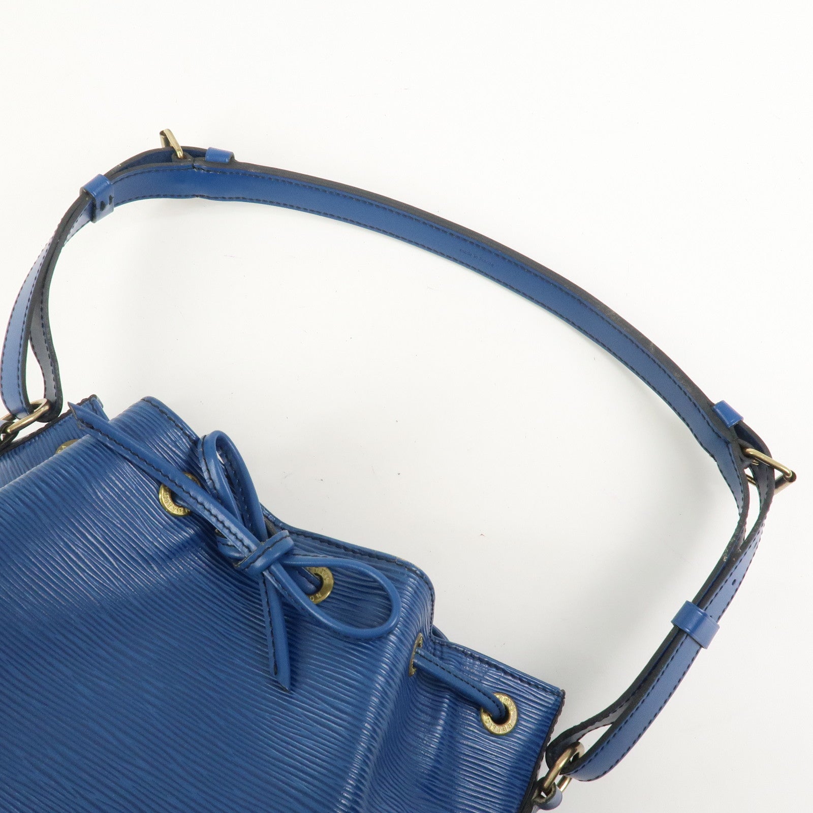Louis Vuitton Epi Petit Noe Shoulder Bag Toledo Blue M44105