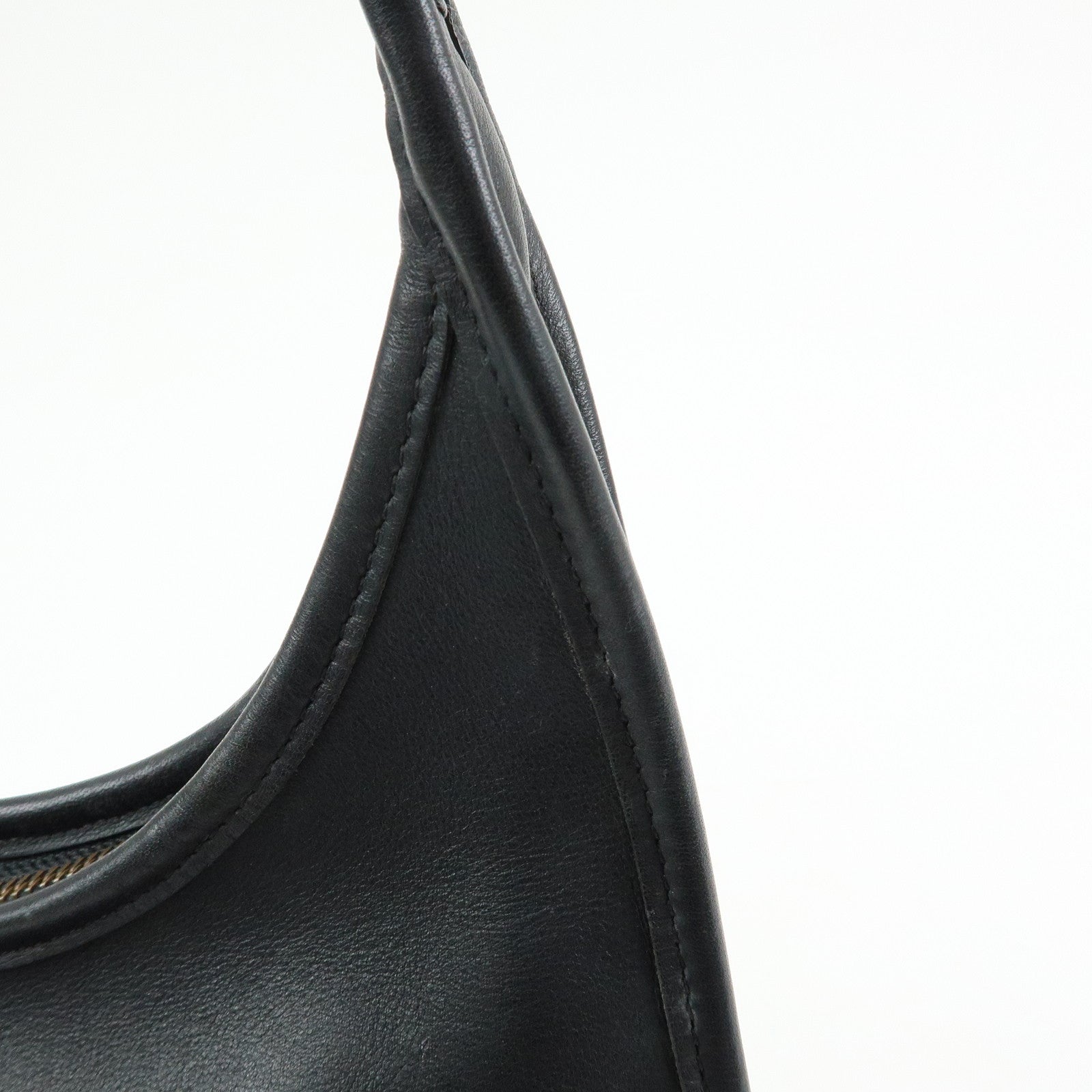 COACH Ergo Leather Shoulder Bag Hand Bag Black