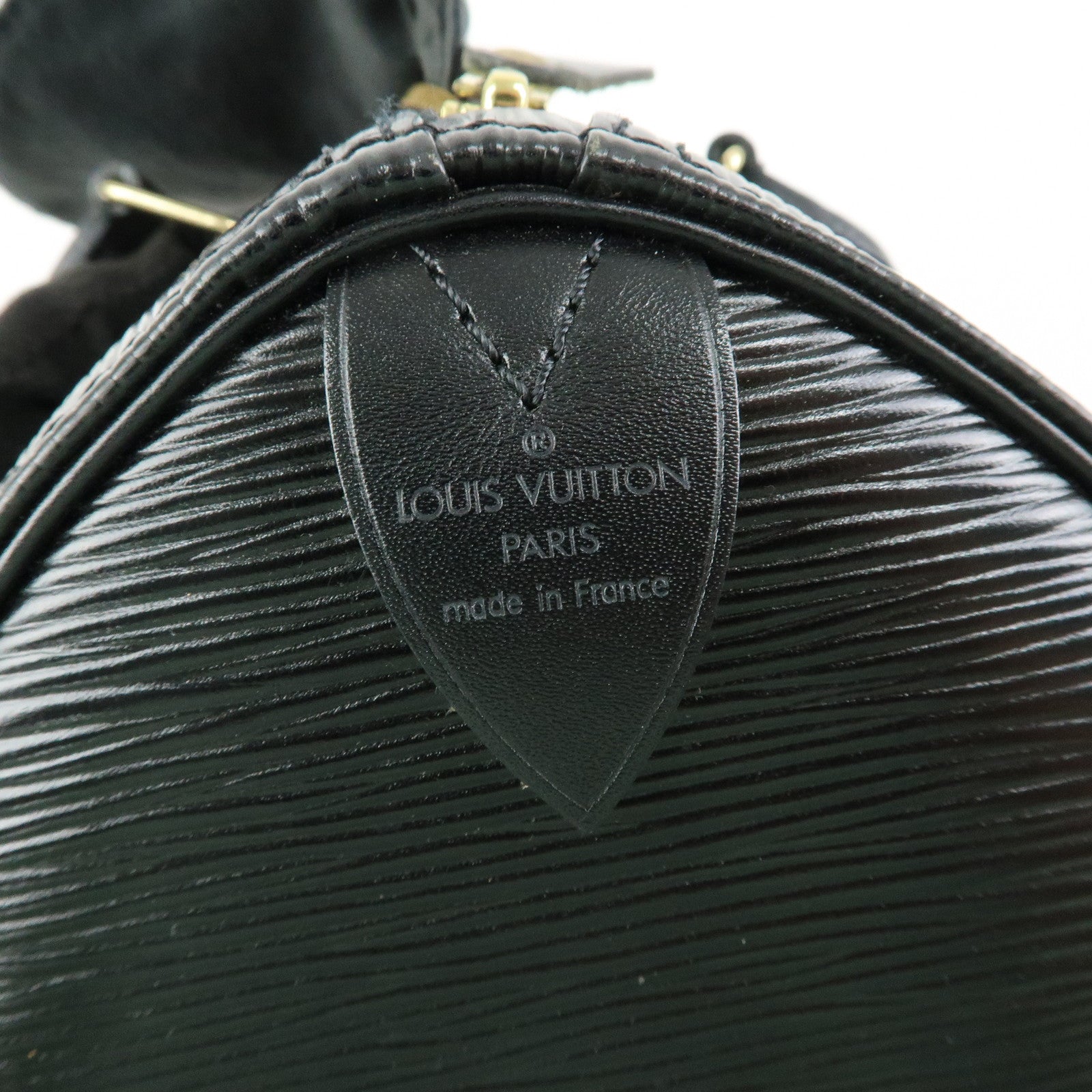 Louis Vuitton Epi Leather Speedy 25 Hand Bag Boston Bag Noir M59032