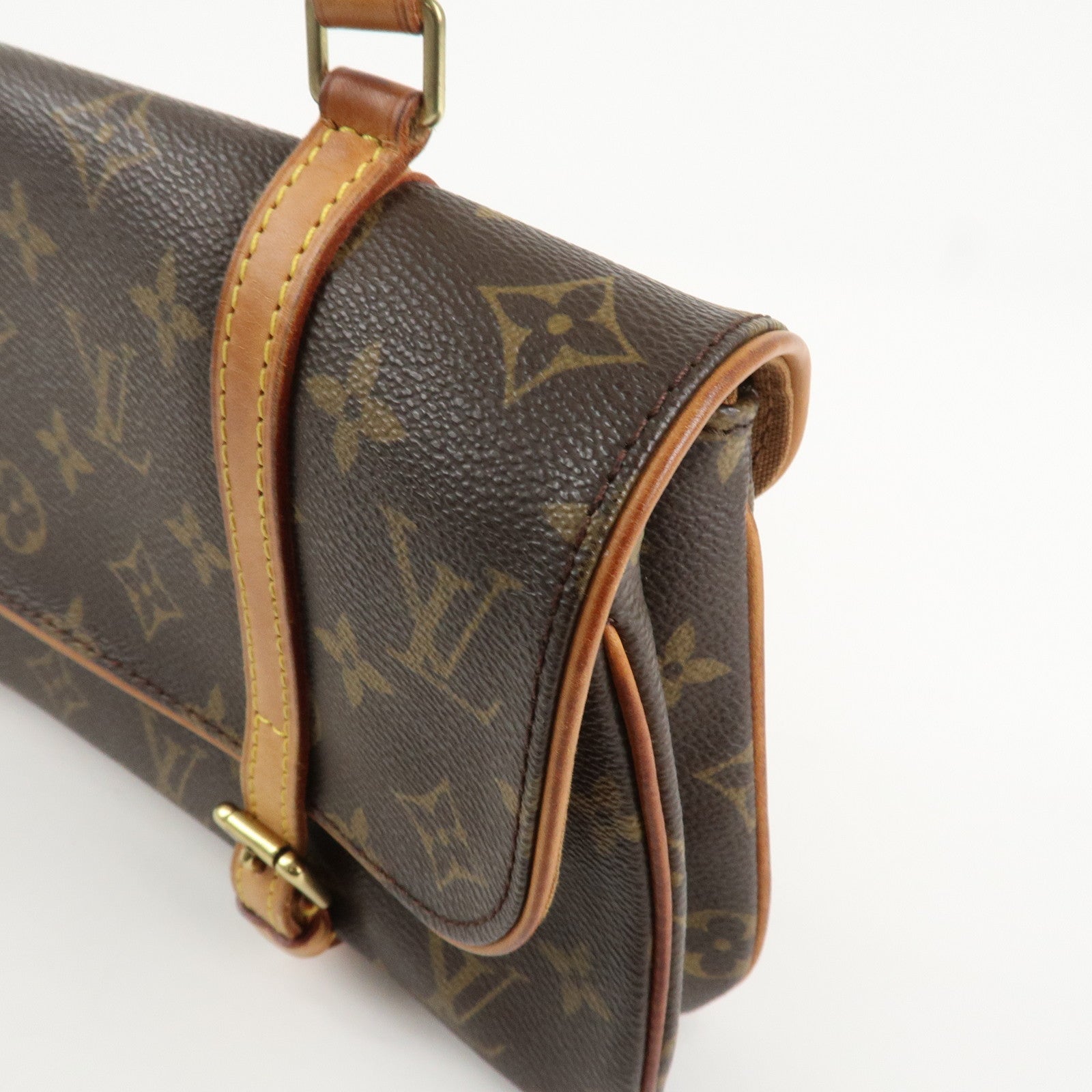 Louis Vuitton Monogram Marelle Shoulder Bag Brown M51157 Used