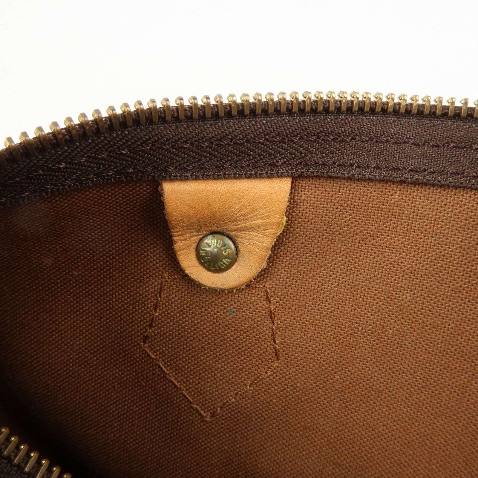 Louis Vuitton Monogram Speedy 25 Boston Bag Hand Bag Brown M41528