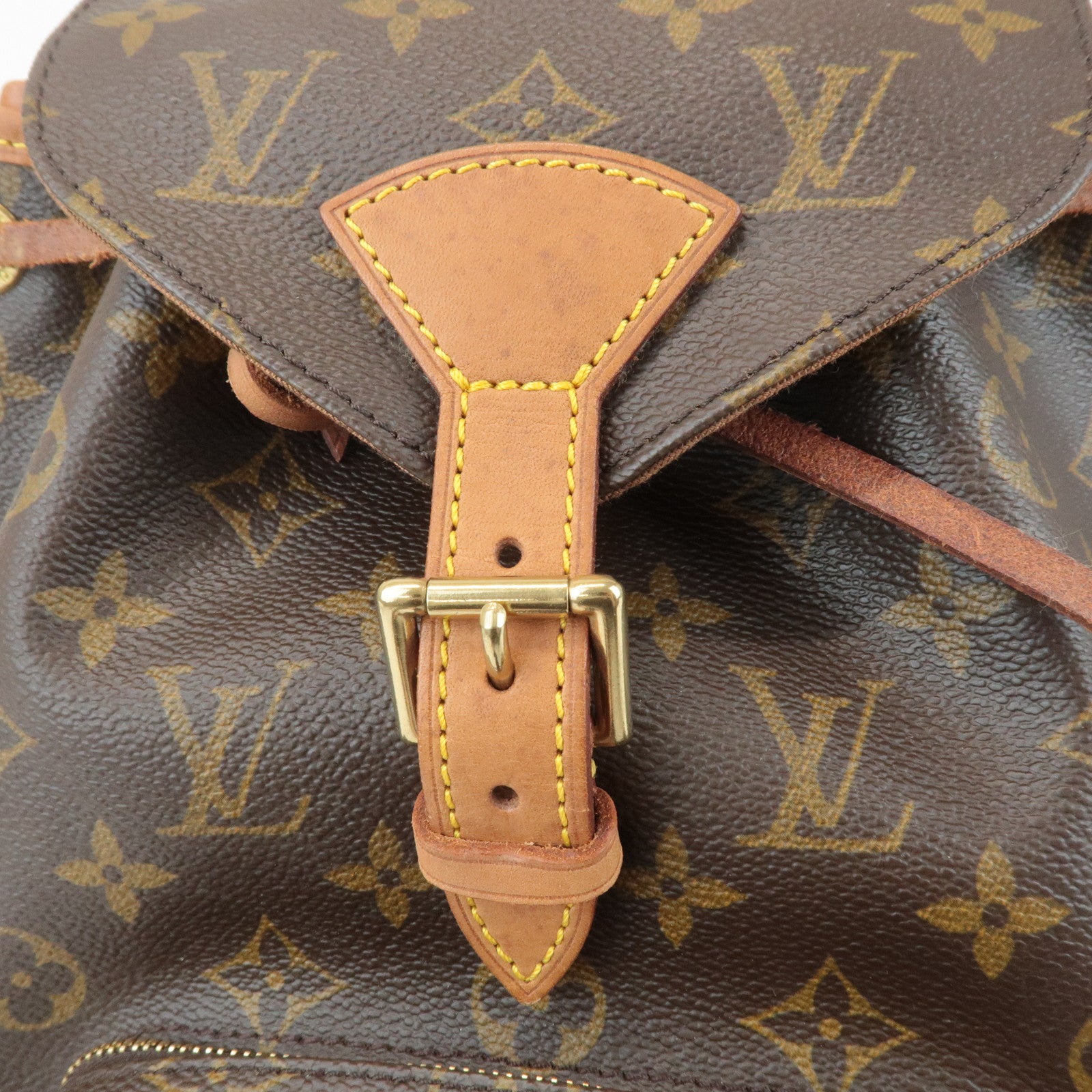 Louis Vuitton Monogram Montsouris MM Backpack Brown M51136