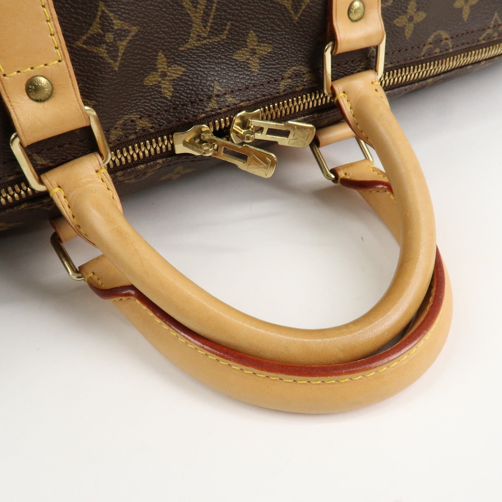 Louis Vuitton Monogram Keep All Bandouliere 55 Boston Bag M41414 Used