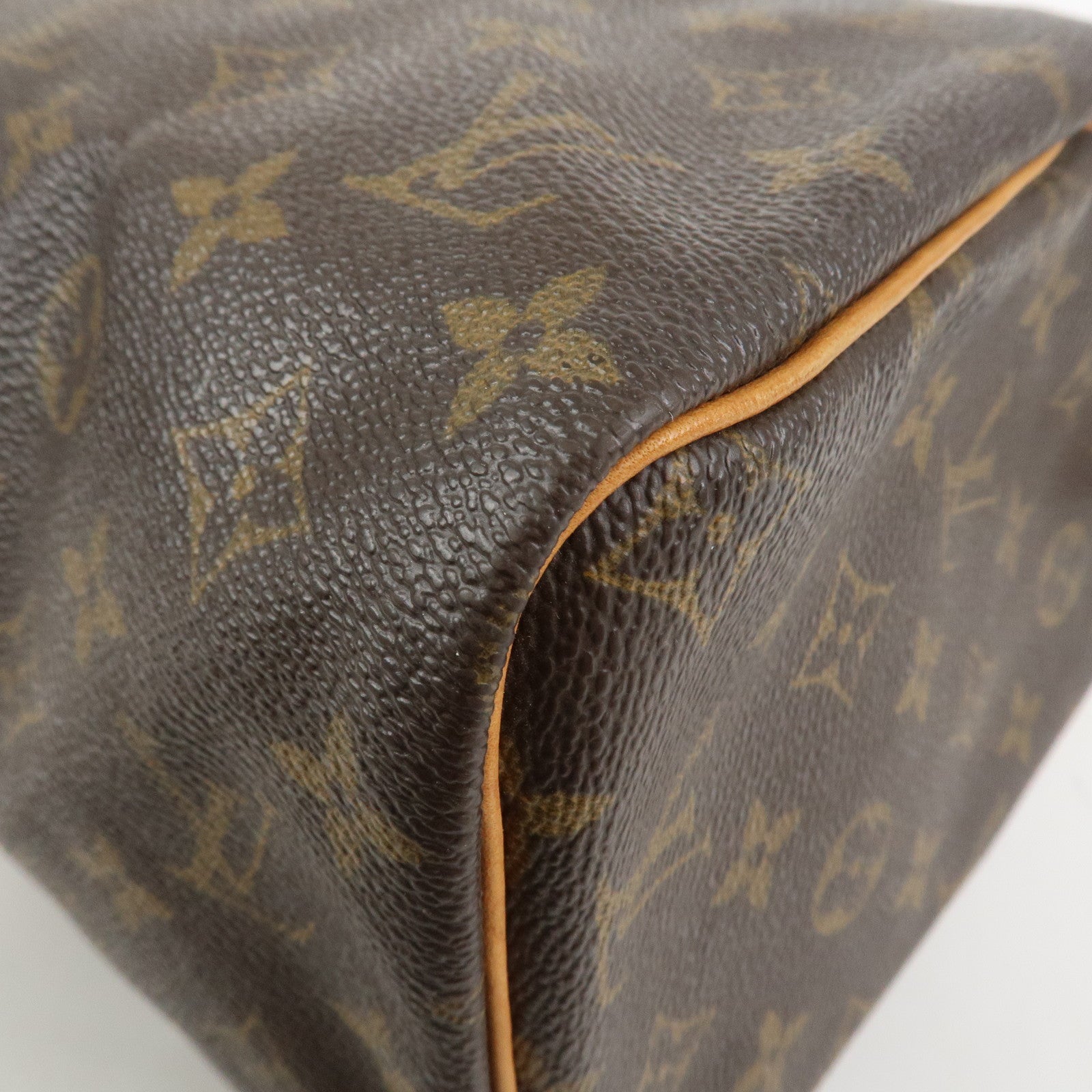 Louis Vuitton Monogram Speedy 30 Boston Bag Hand Bag Brown M41526