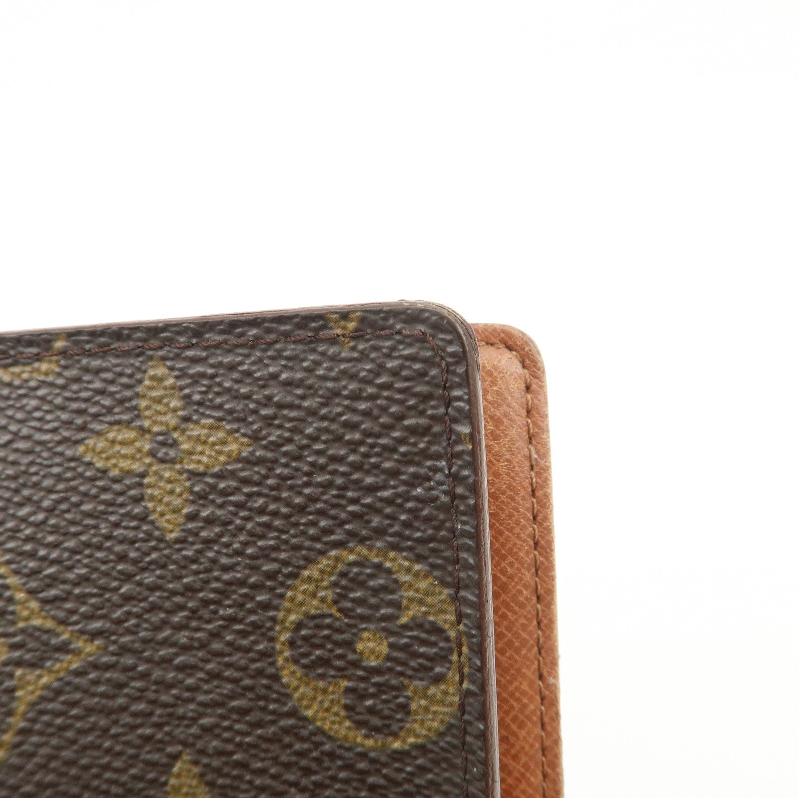 Louis Vuitton Monogram Agenda PM Planner Cover Brown R20005