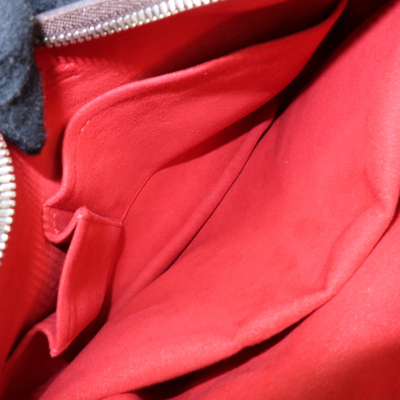 Louis Vuitton Damier Highbury Canvas Shoulder Bag Brown N51200