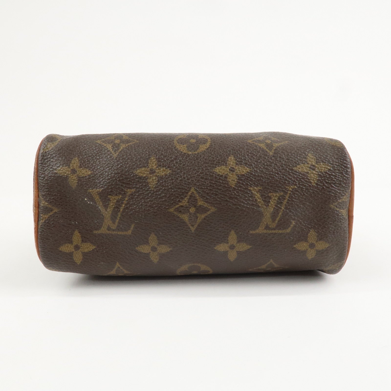 Louis Vuitton Monogram Mini Speedy & Strap Brown M41534 J75010