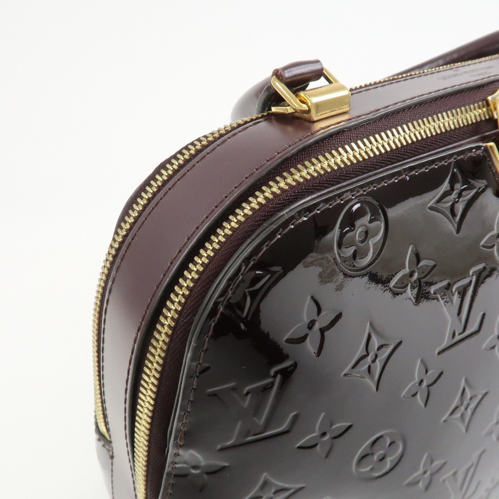 Louis Vuitton Monogram Vernis Melrose 2Way Hand Bag Amarante M42693