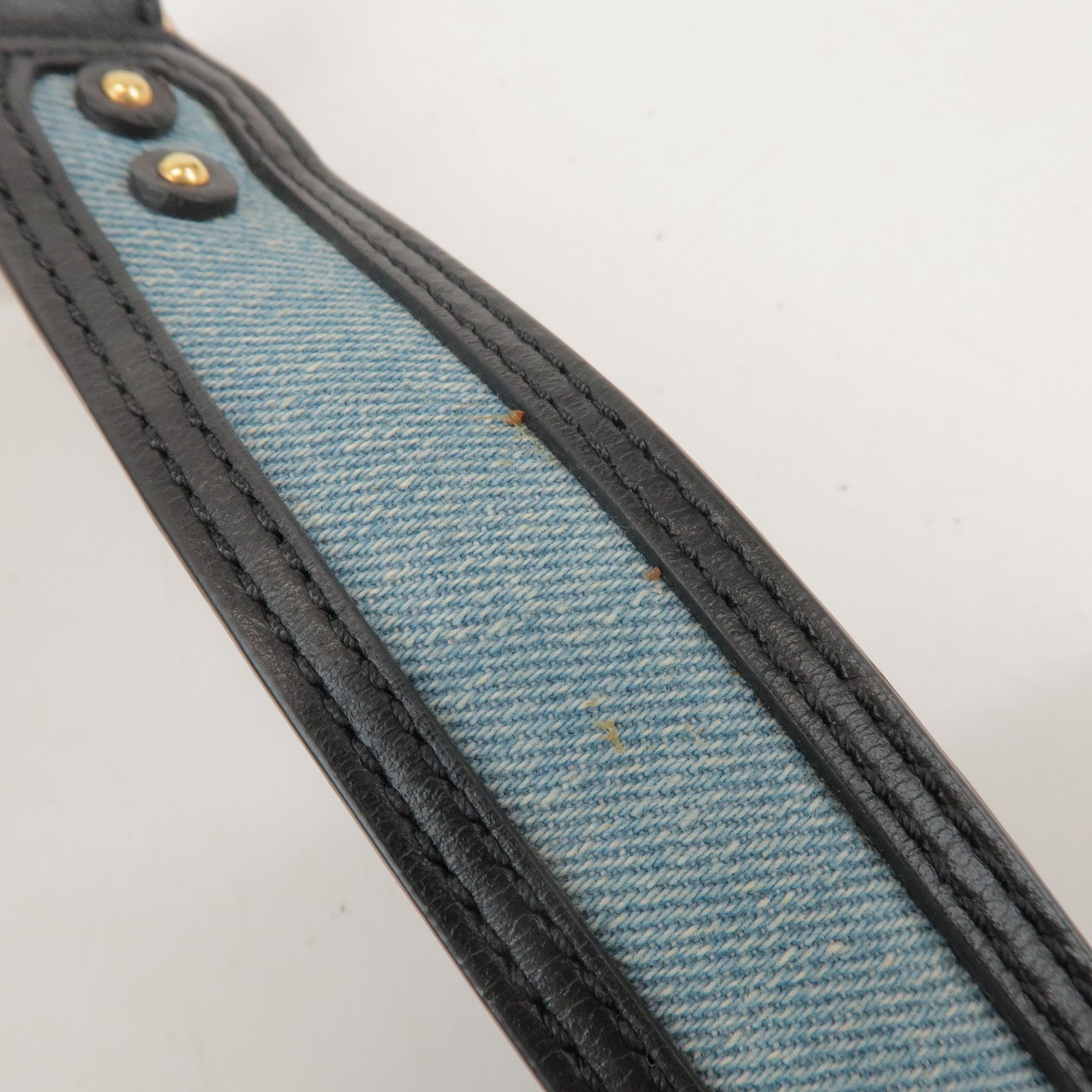 Chloe See by Chloe Hana Denim Leather Shoulder Bag Denim