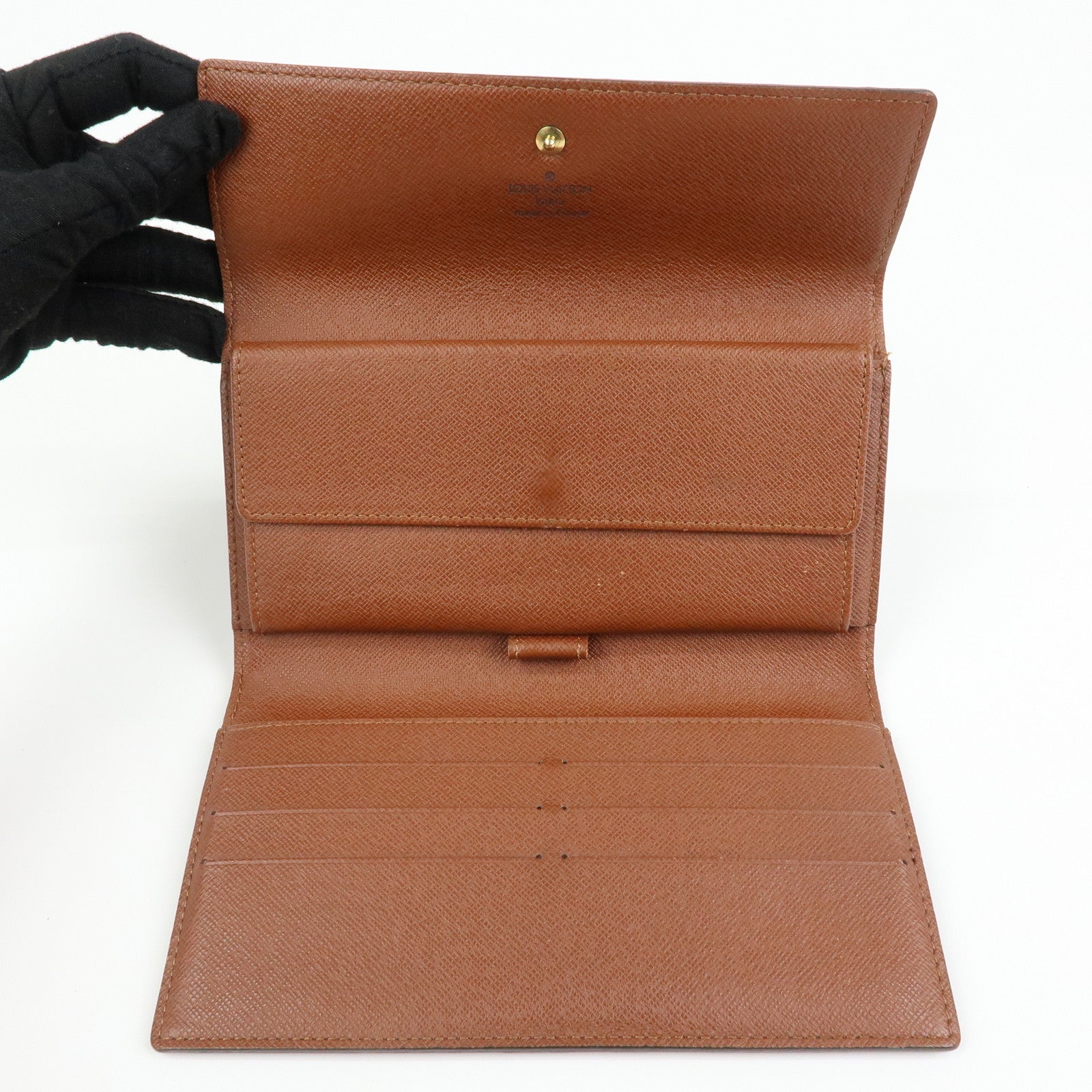 Louis Vuitton Monogram Portefeuille International Wallet M61217