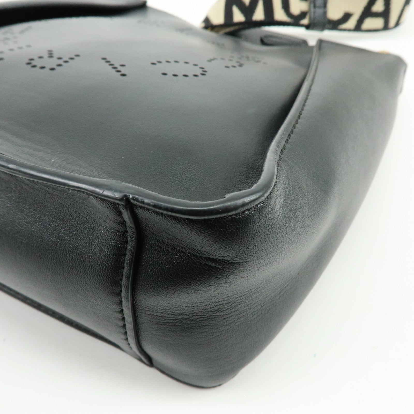 STELLA MCCARTNEY Alter Nappa Shoulder Bag Crossbody Bag Black