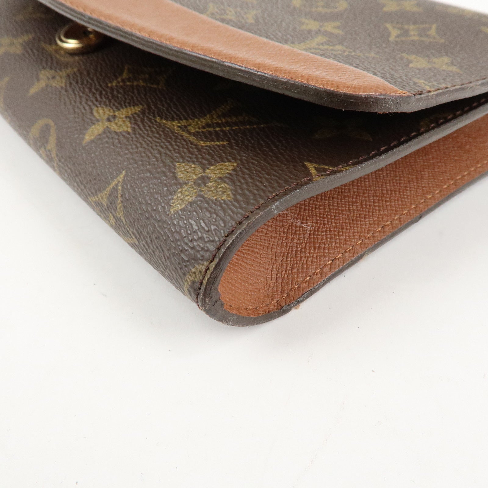 Louis Vuitton Monogram Bordeaux 24 Shoulder Bag Hand Bag M51798 Used