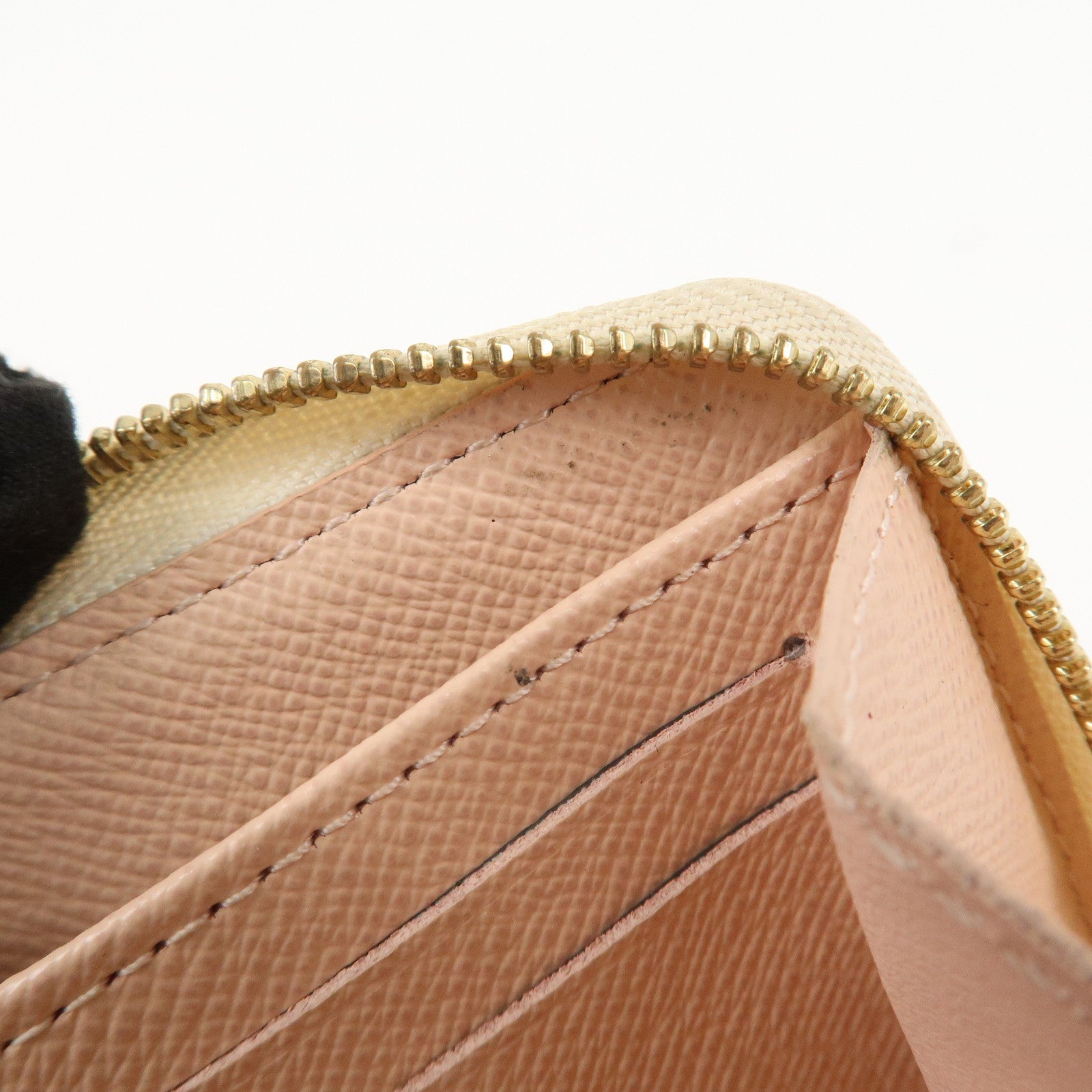 Louis Vuitton Damier Azur Tahiti Zippy Coin Purse Wallet N60098 Used