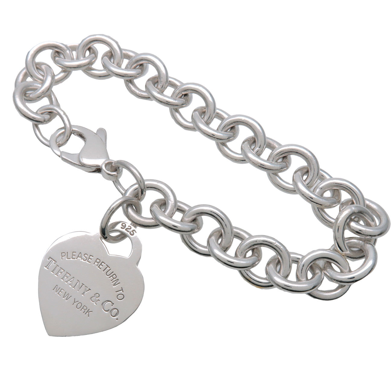 Tiffany & Co Return to Tiffany Heart Tag Bracelet SV925 Silver