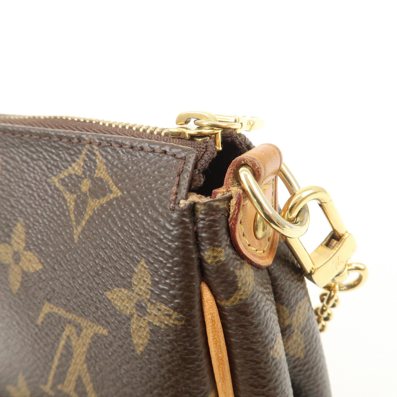 Louis Vuitton Monogram Eva 2Way Pouch Shoulder Bag M95567 Used