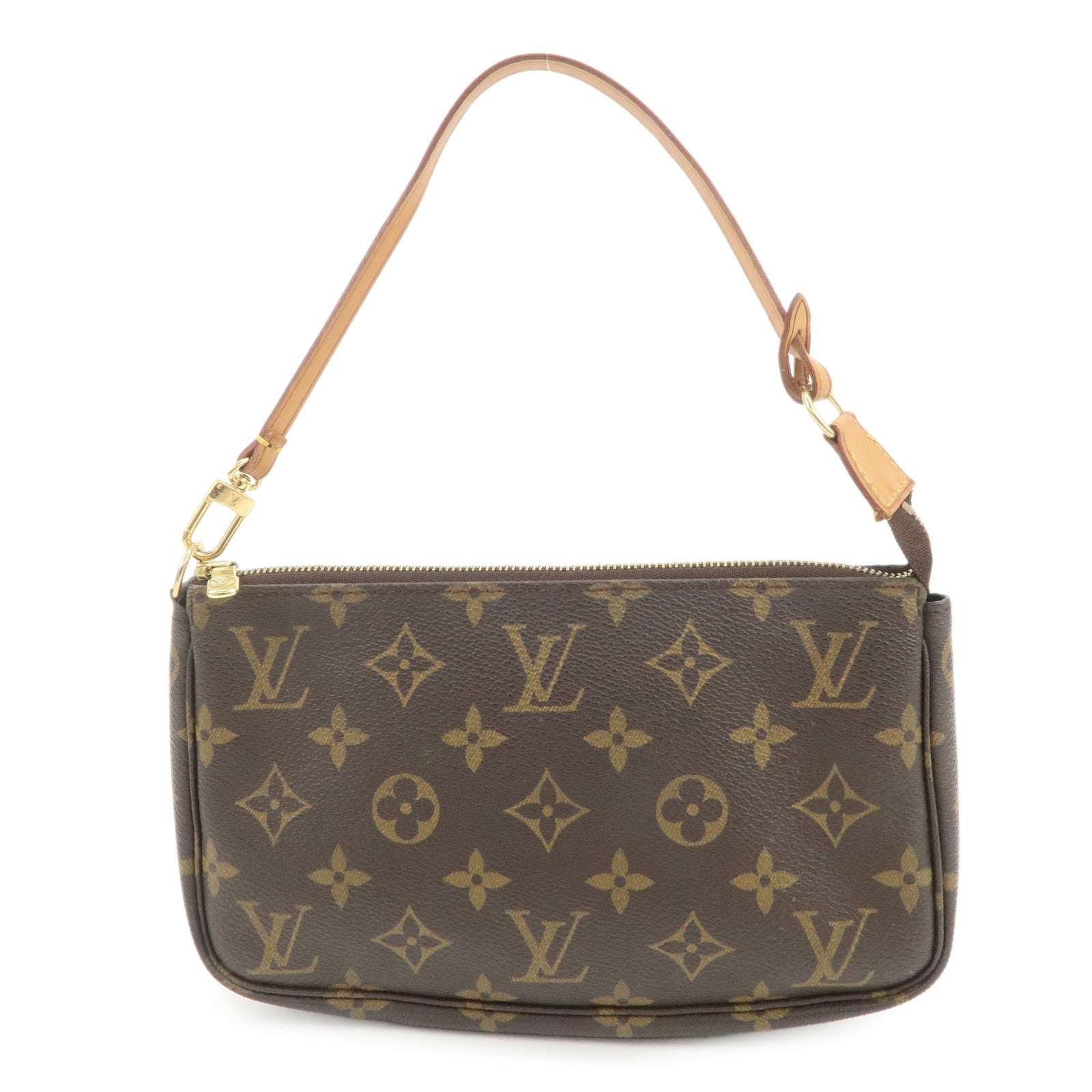 Louis Vuitton Monogram Pochette Accessoires Pouch Hand Bag M51980