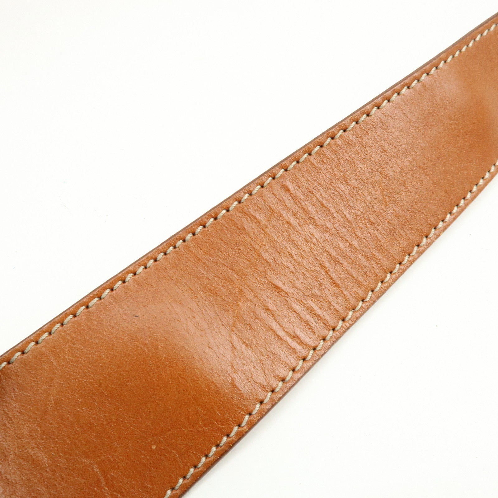 CELINE Macadam PVC Leather Shoulder Bag Brown