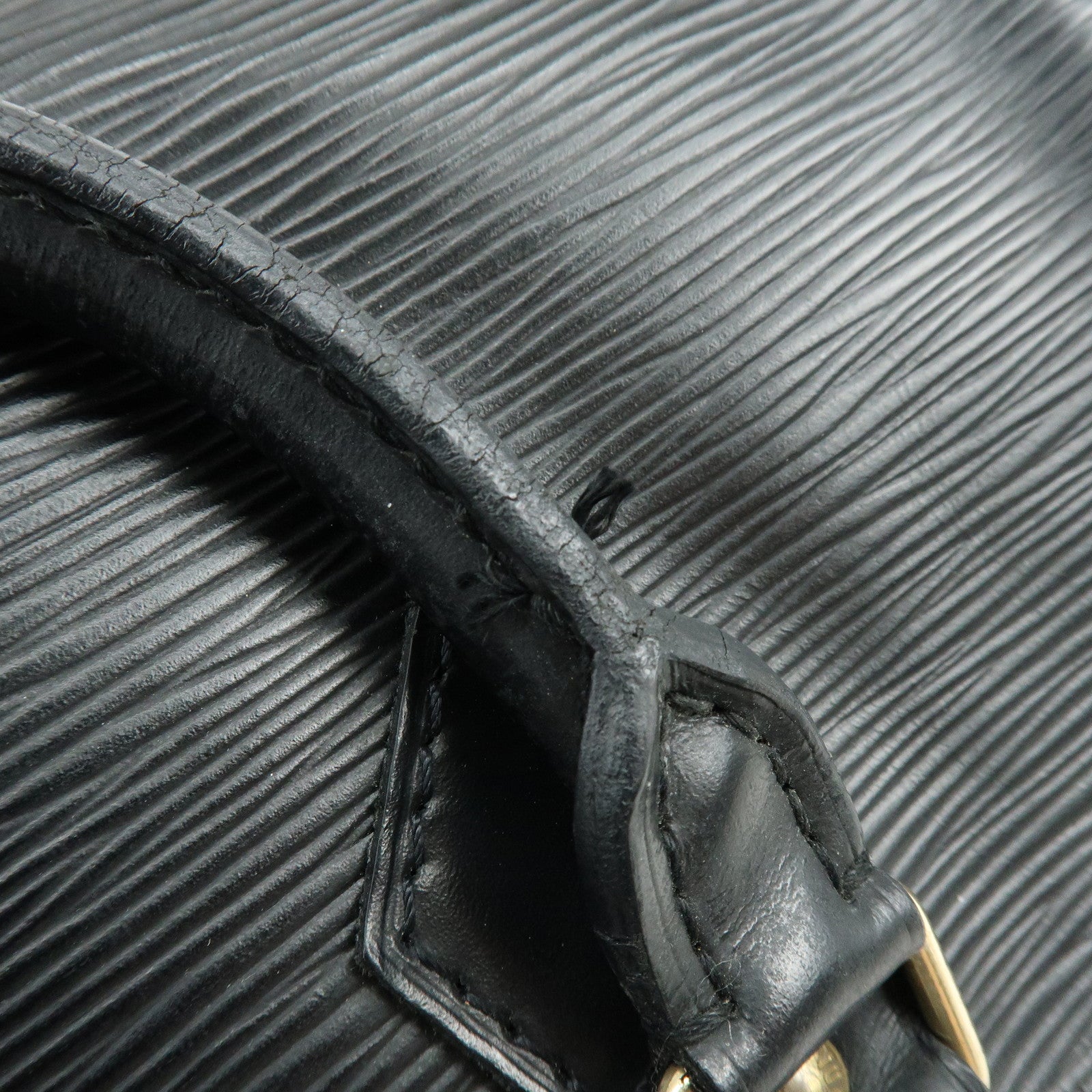 Louis Vuitton Epi Speedy 25 Hand Bag Boston Bag Noir M59032