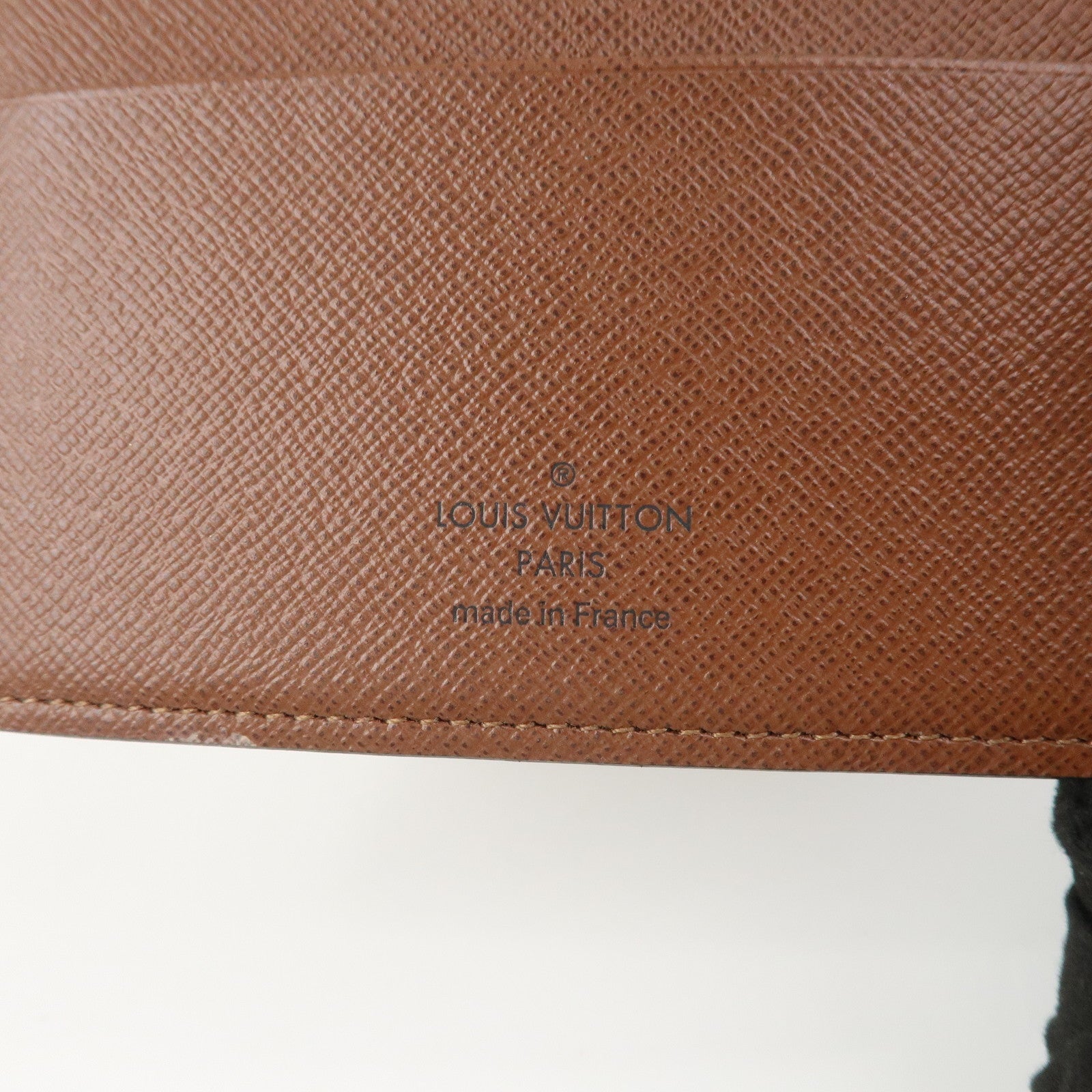 Louis Vuitton Monogram Agenda MM Planner Cover Brown R20105