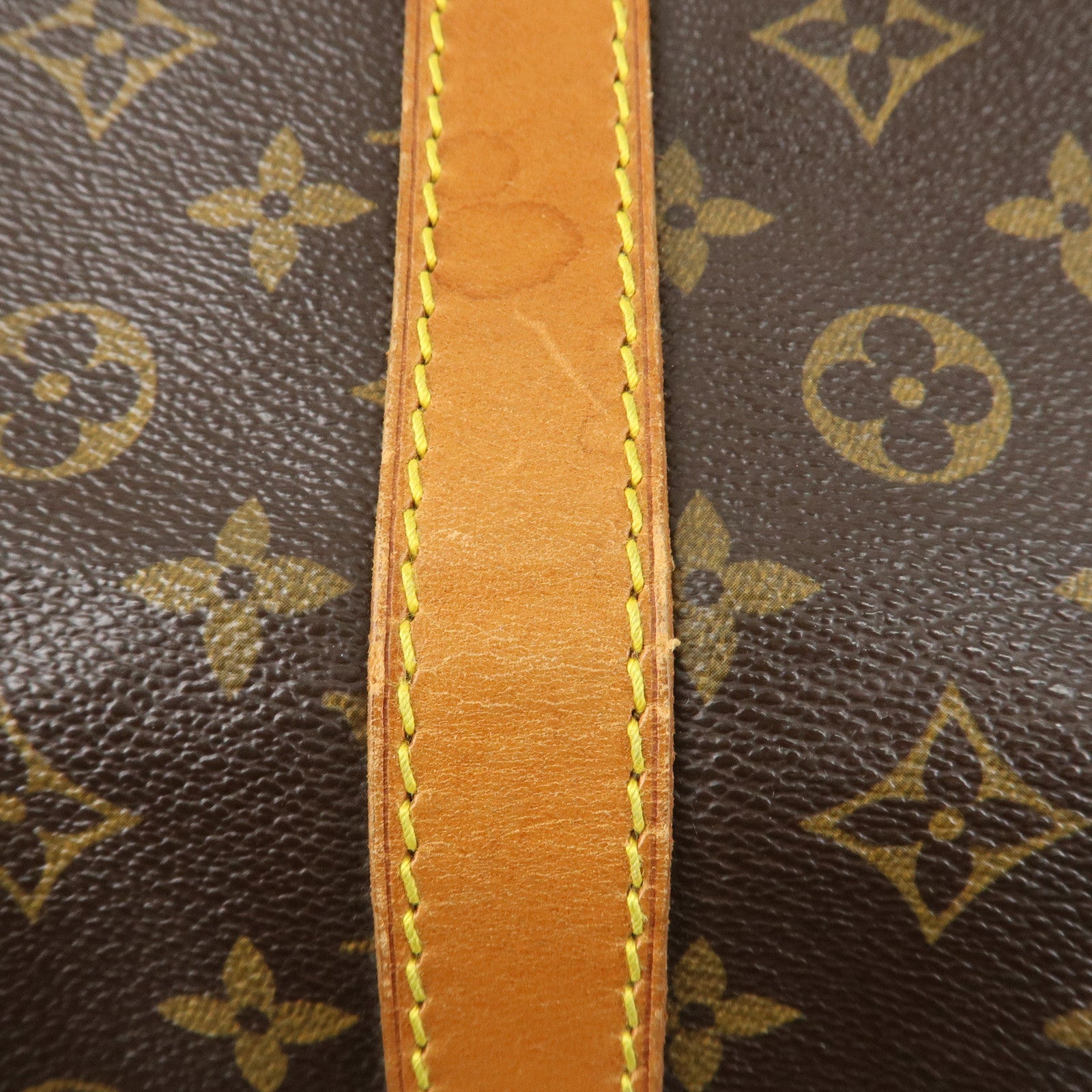 Louis Vuitton Monogram Keep All 60 Boston Bag Brown M41422 Used