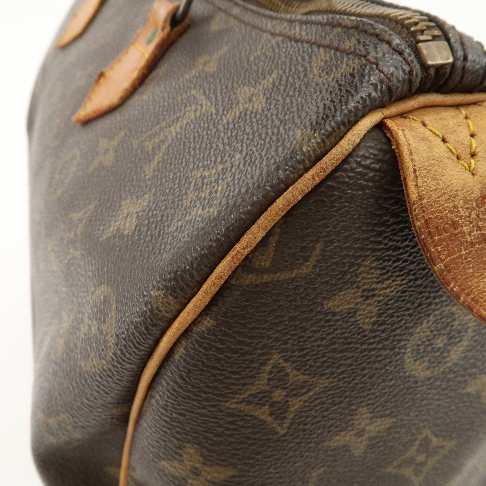 Louis Vuitton Monogram Speedy 35 Hand Bag Boston Bag M41524 Used