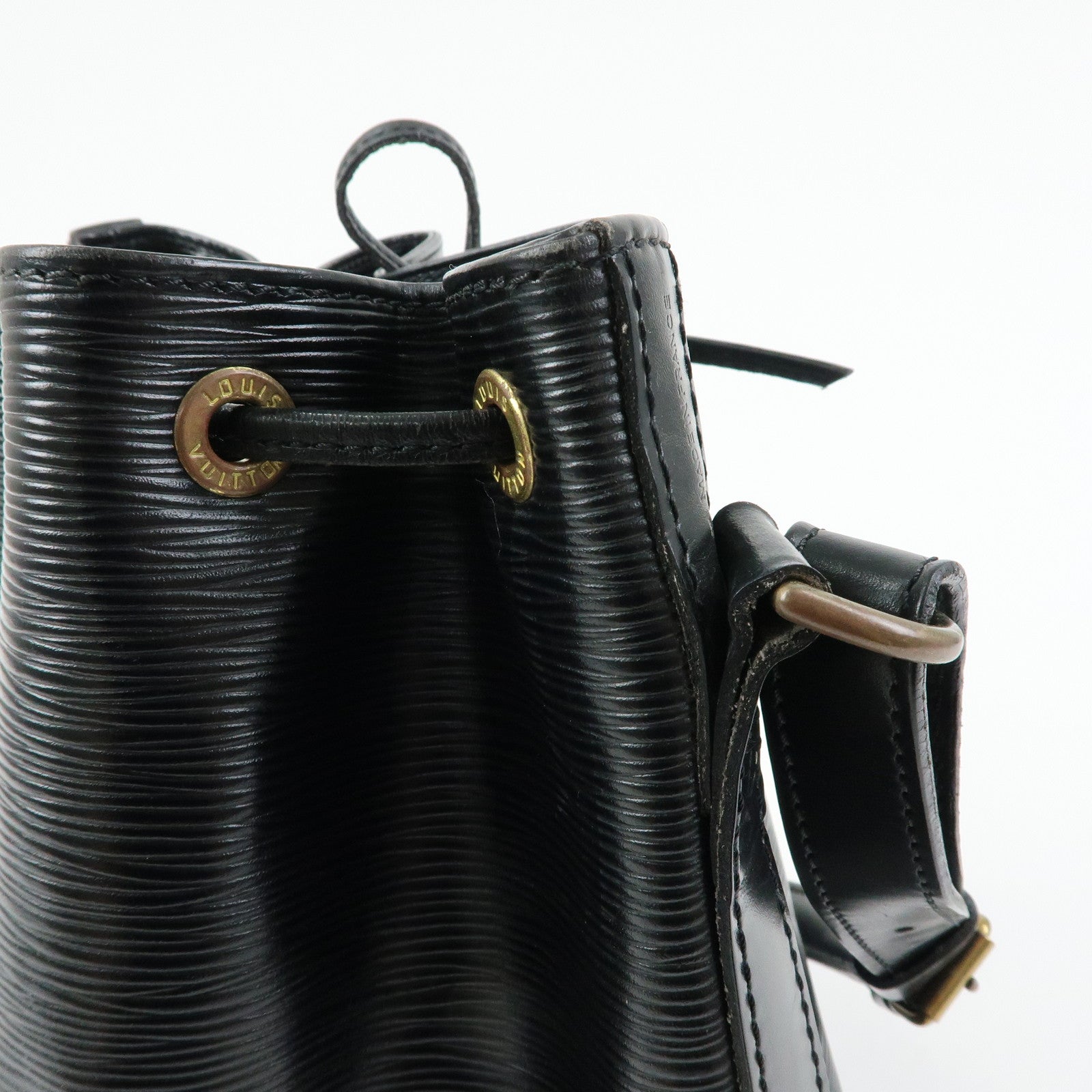 Louis Vuitton Epi Petit Noe Shoulder Bag Noir Black M59012