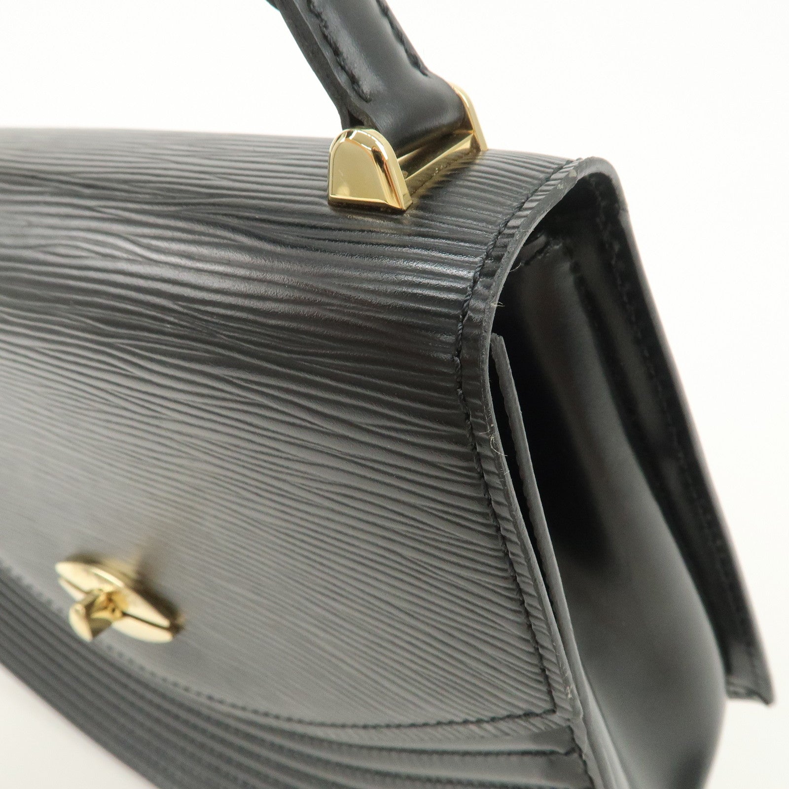 Louis Vuitton Epi Tilsit Shoulder Bag Hand Bag Noir M52482
