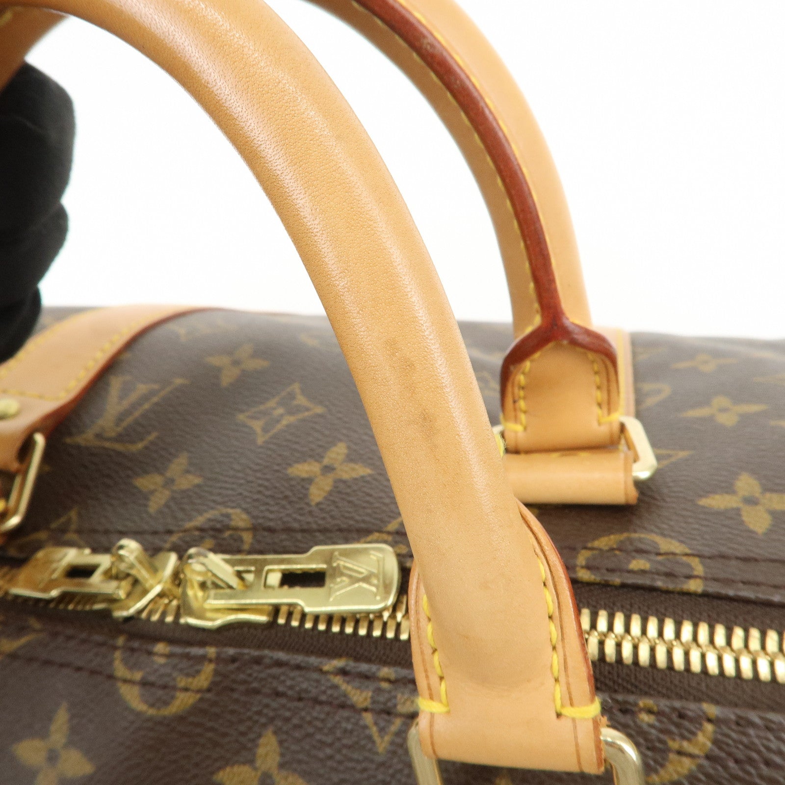 Louis Vuitton Monogram Keep All Bandouliere 50 Boston Bag M41416