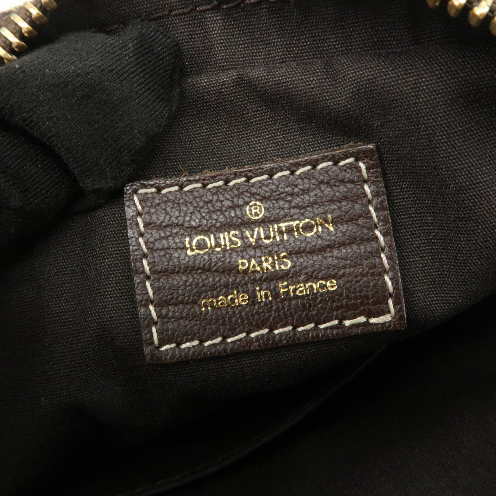 Louis Vuitton Monogram Mini Lin Danube Shoulder Bag Brown M95228