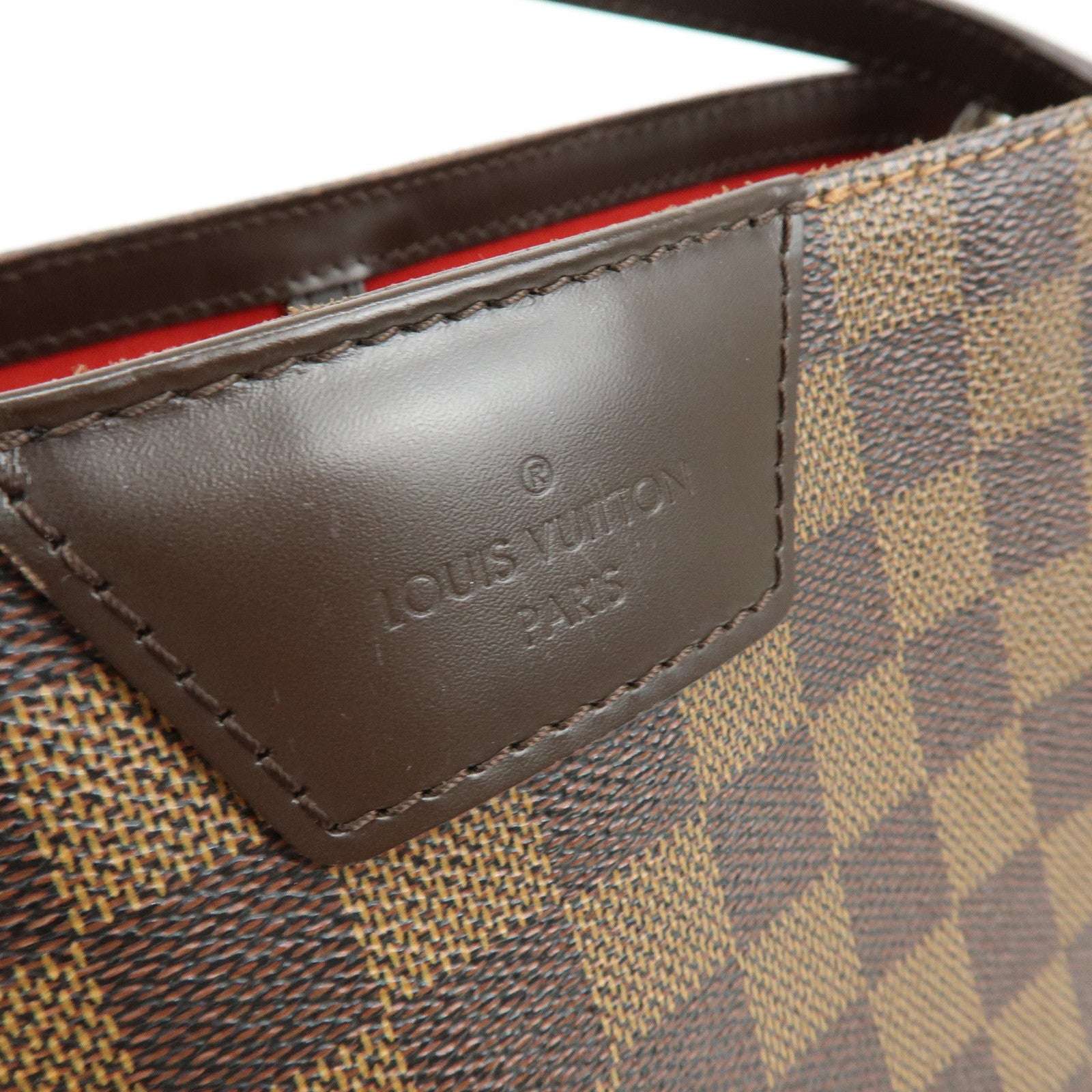 Louis Vuitton Damier Ebene Cabas Rivington Shoulder Bag N41108