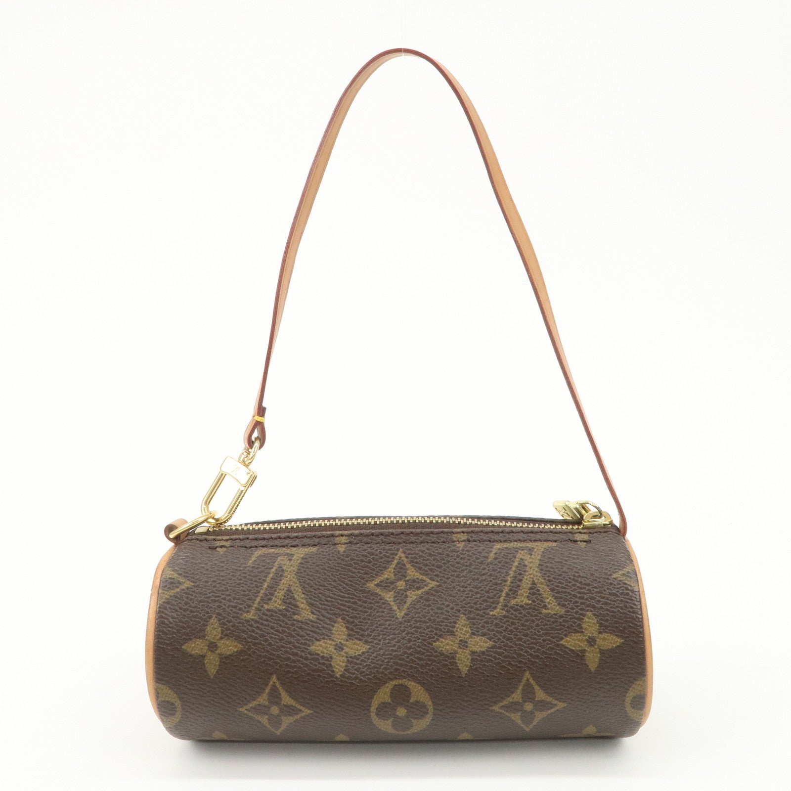 Louis Vuitton Monogram Mini Pouch for Papillon Bag New Style Brown