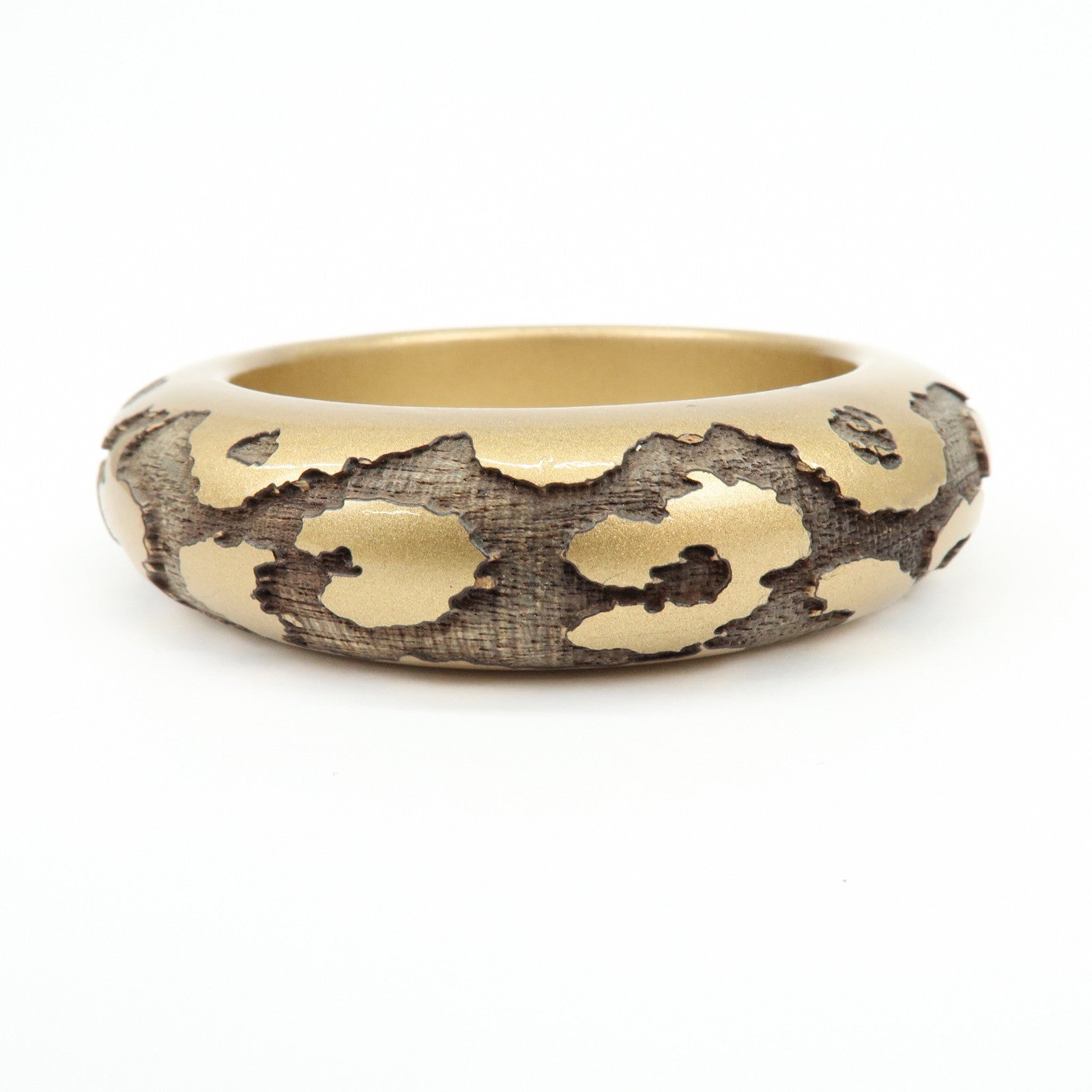 Louis Vuitton Leo Monogram Wood Lacquer Bangle Bracelet M65964